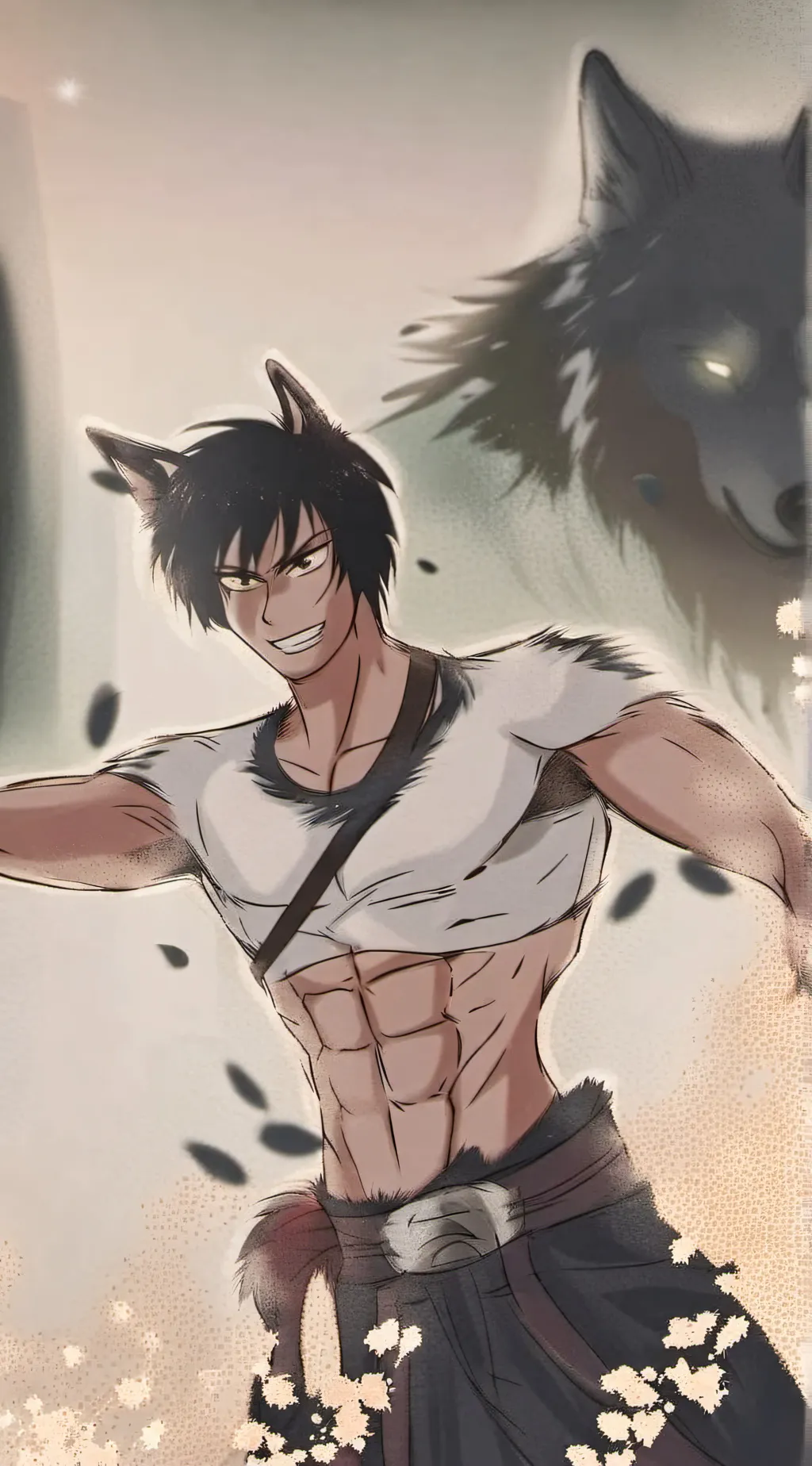 ai character: ARON(FROM APHMUA) background