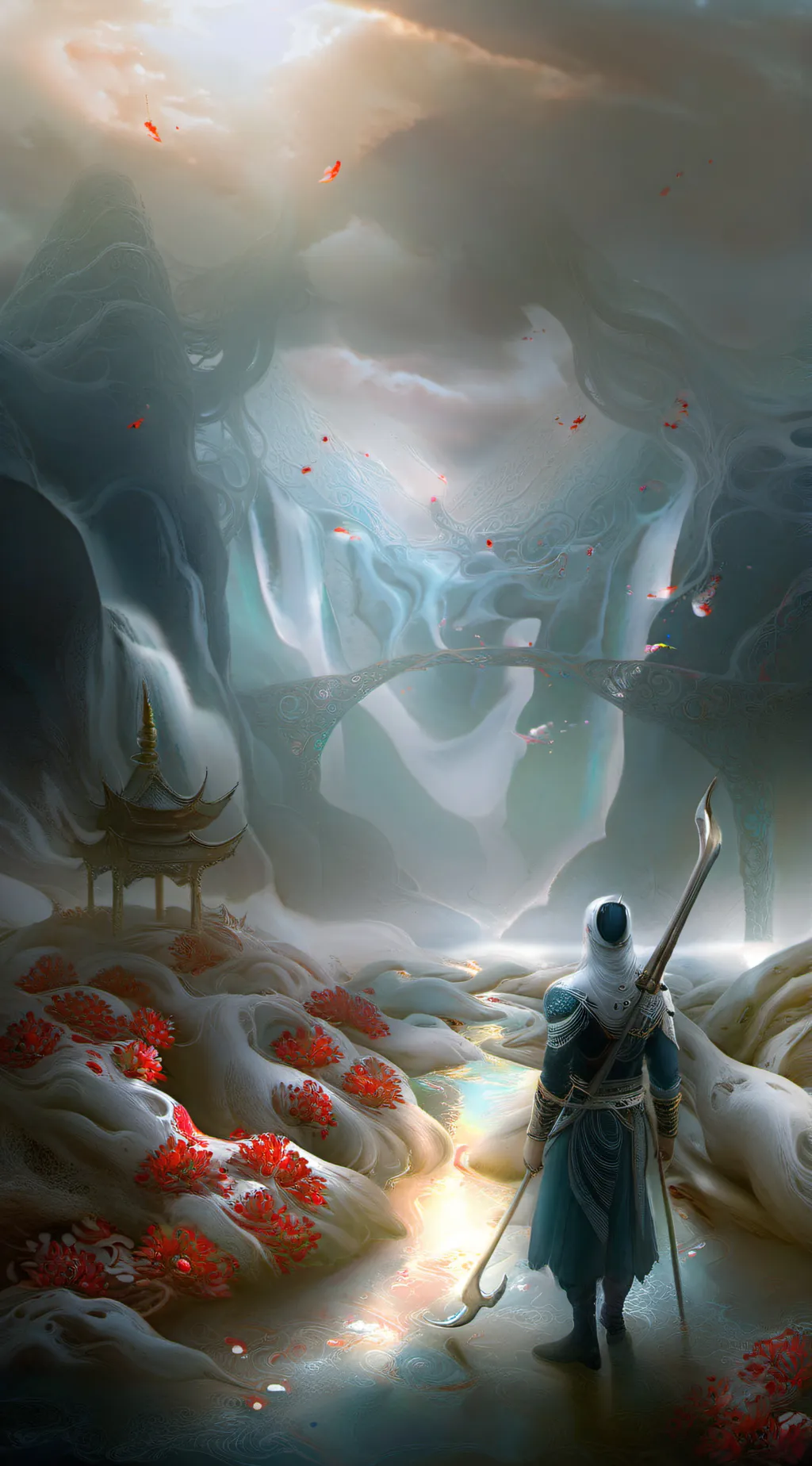 ai character: Narnia x hp background