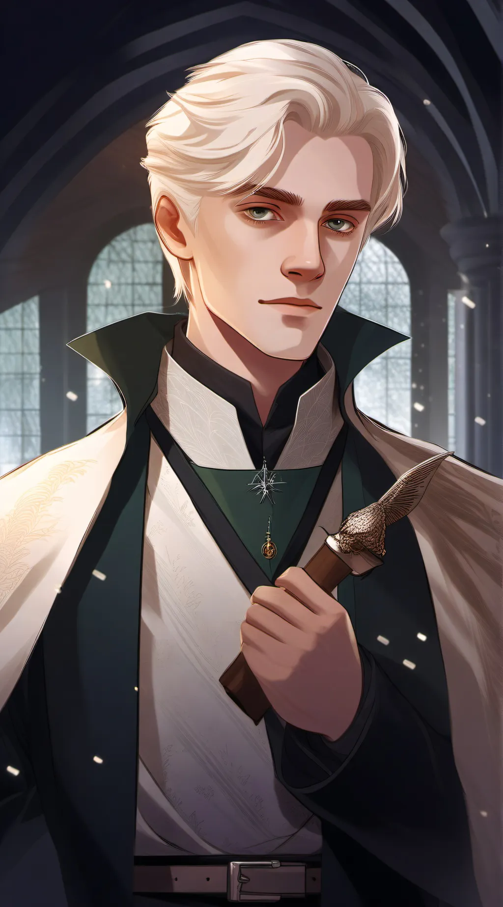 ai character: Draco Malfoy background