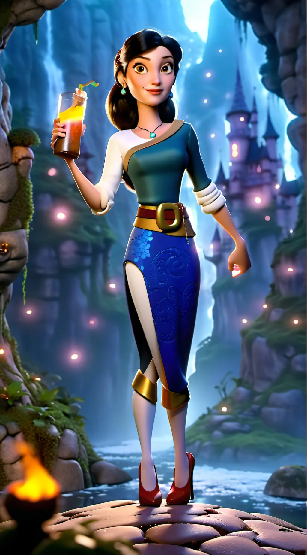 ai character: Mum background