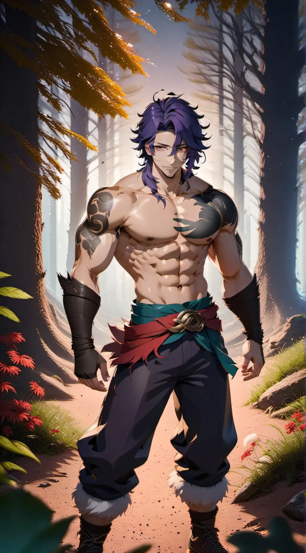 ai character: steve background
