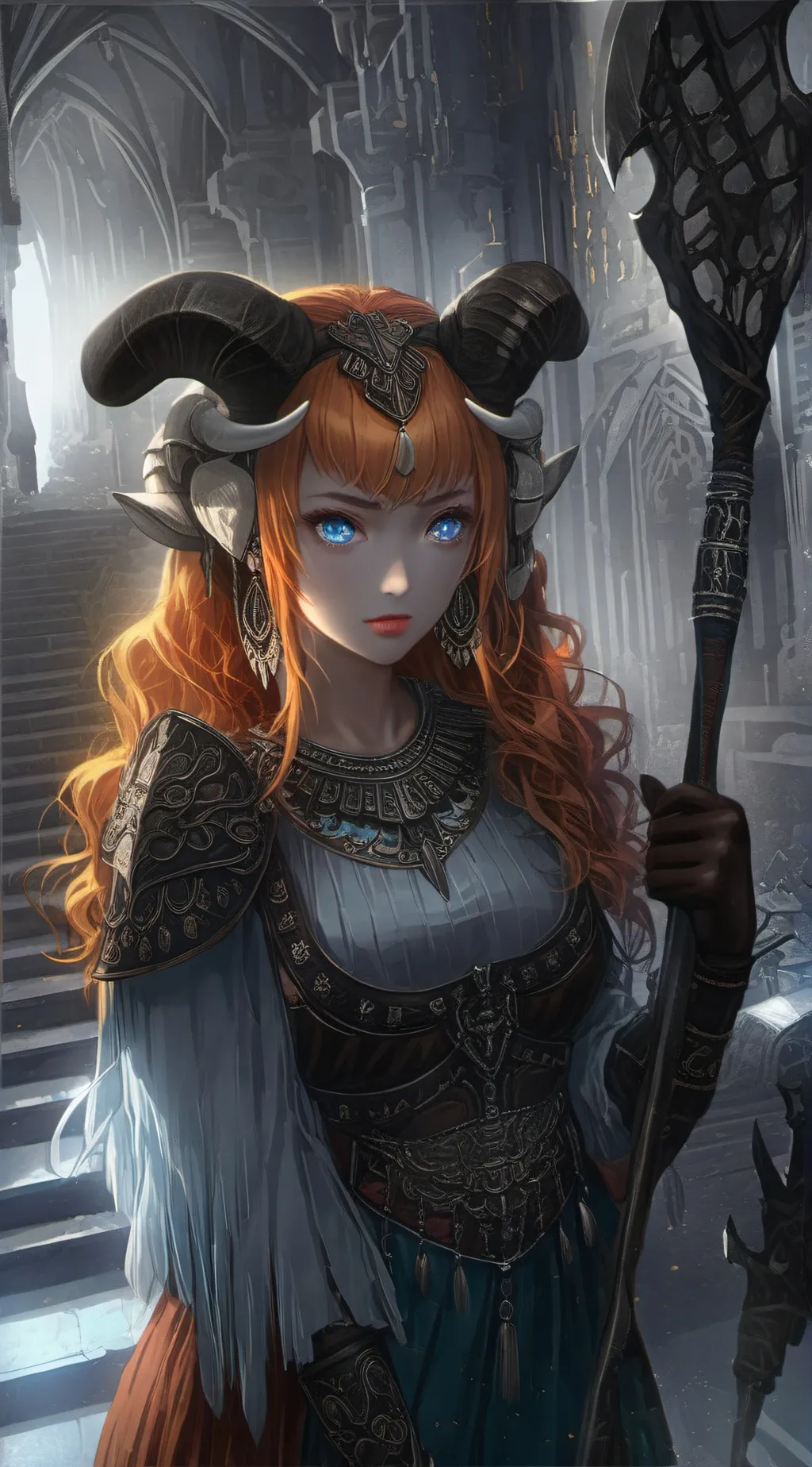 ai character: Soryna, Minotaur background