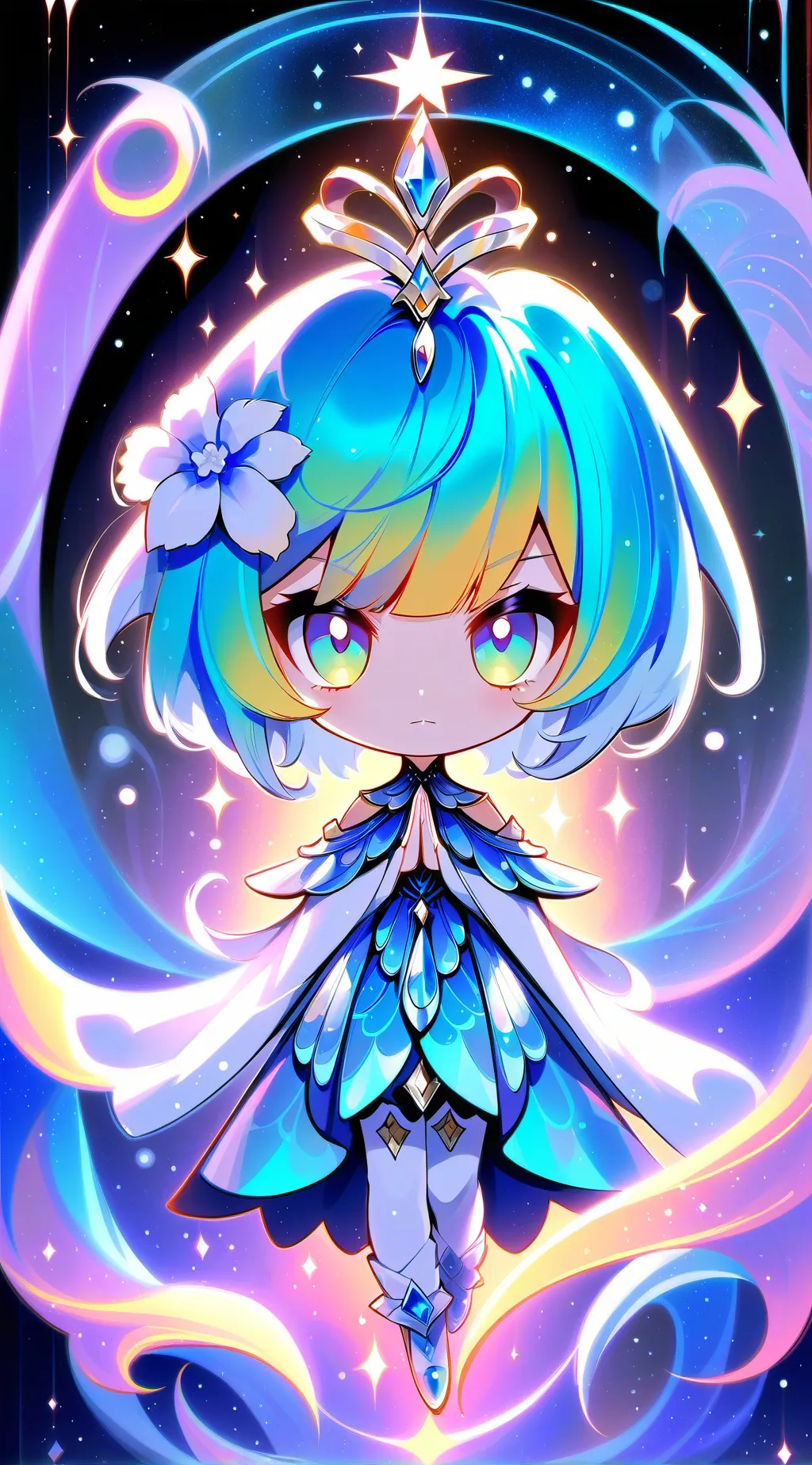 ai character: queen bee  background