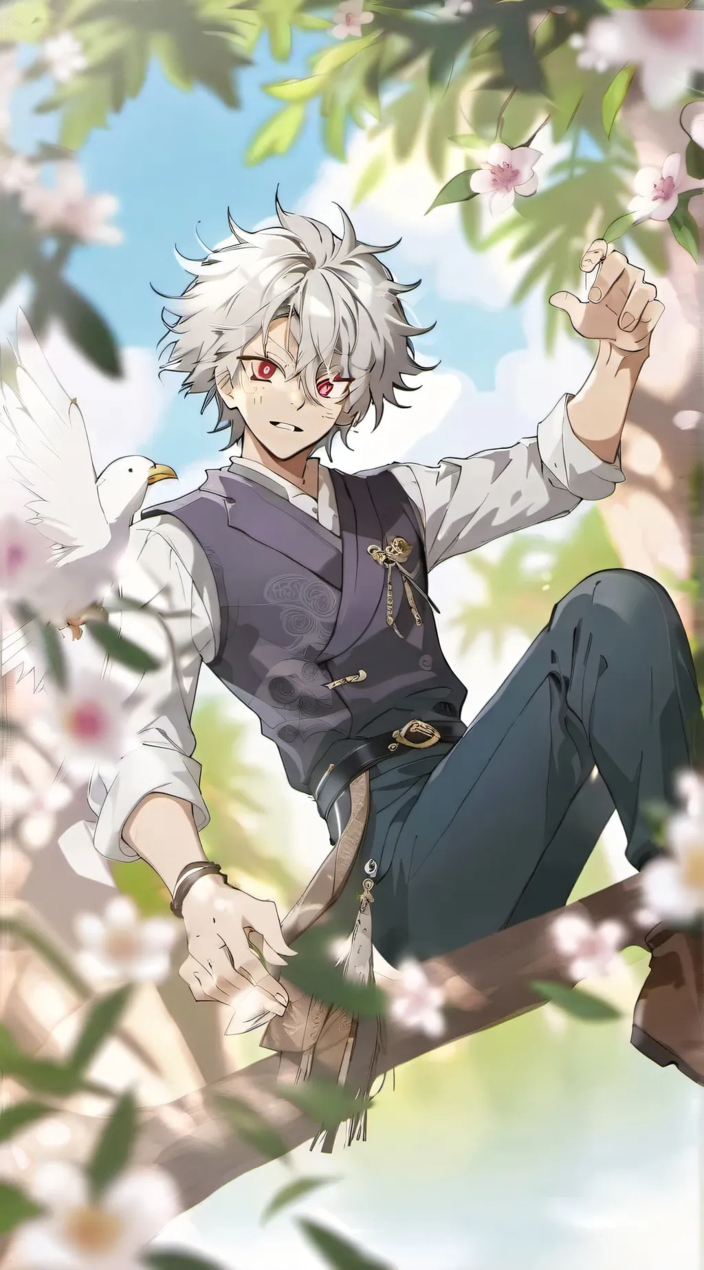 ai character: sanemi  background