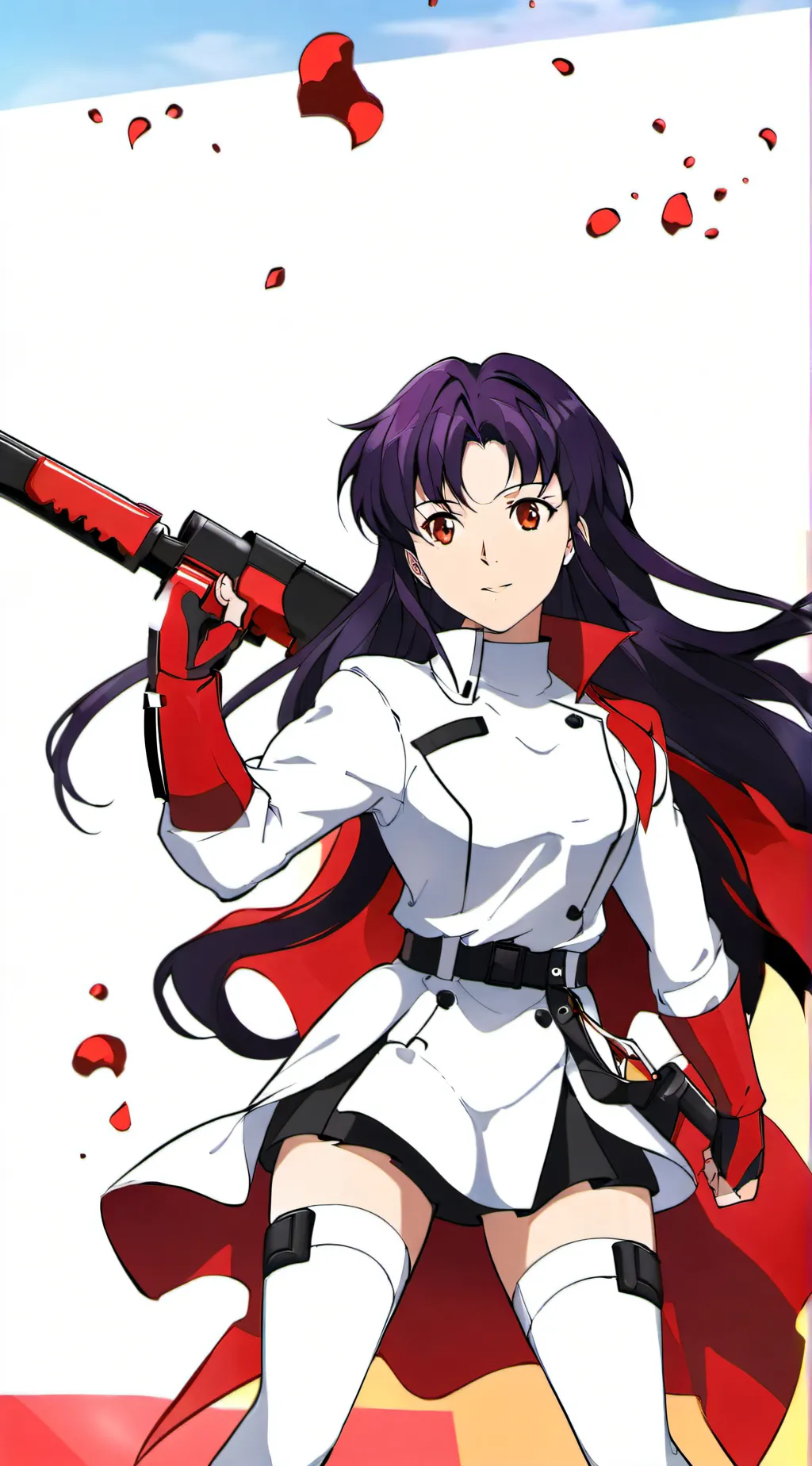 ai character: Neon Genesis background