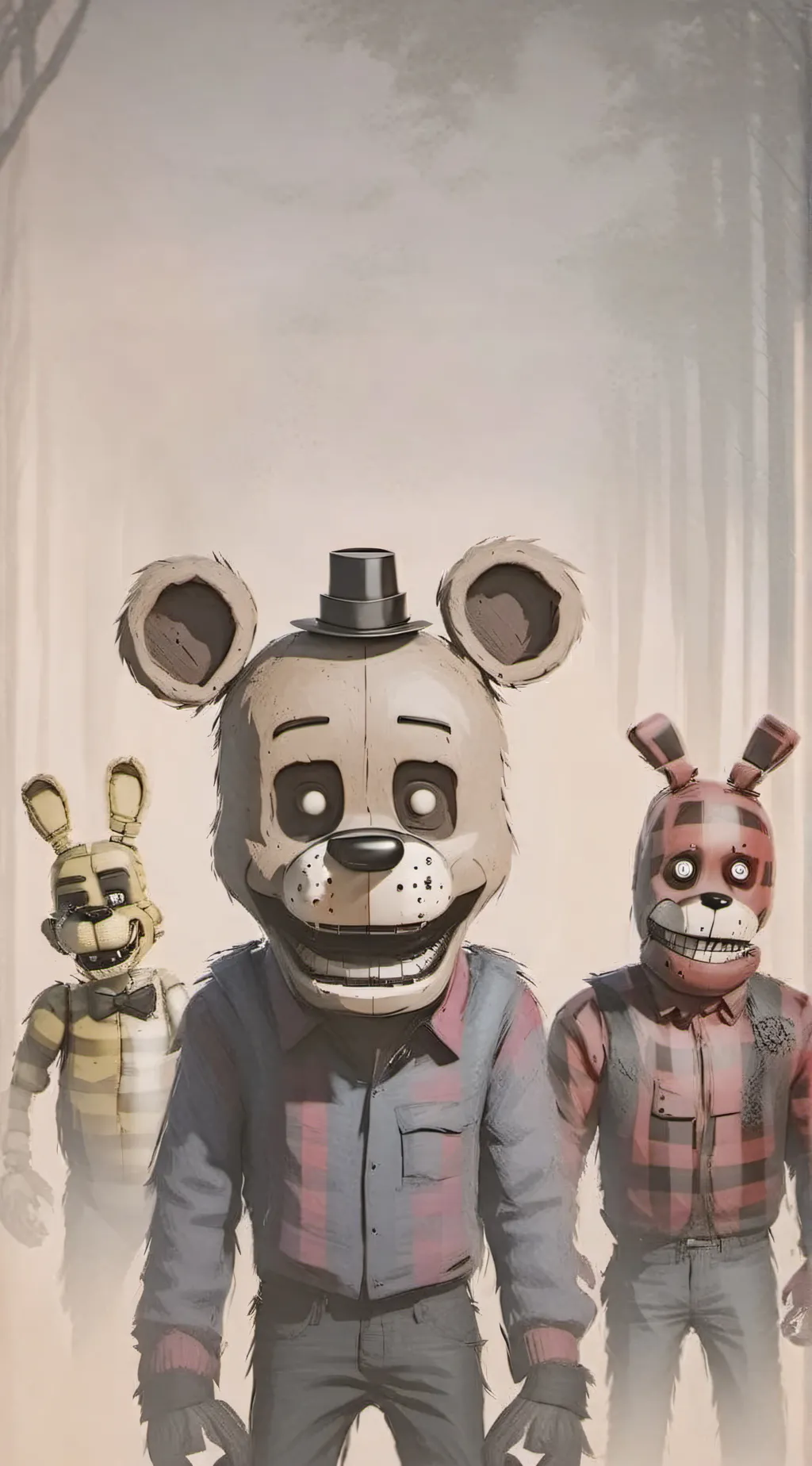ai character: five nights background