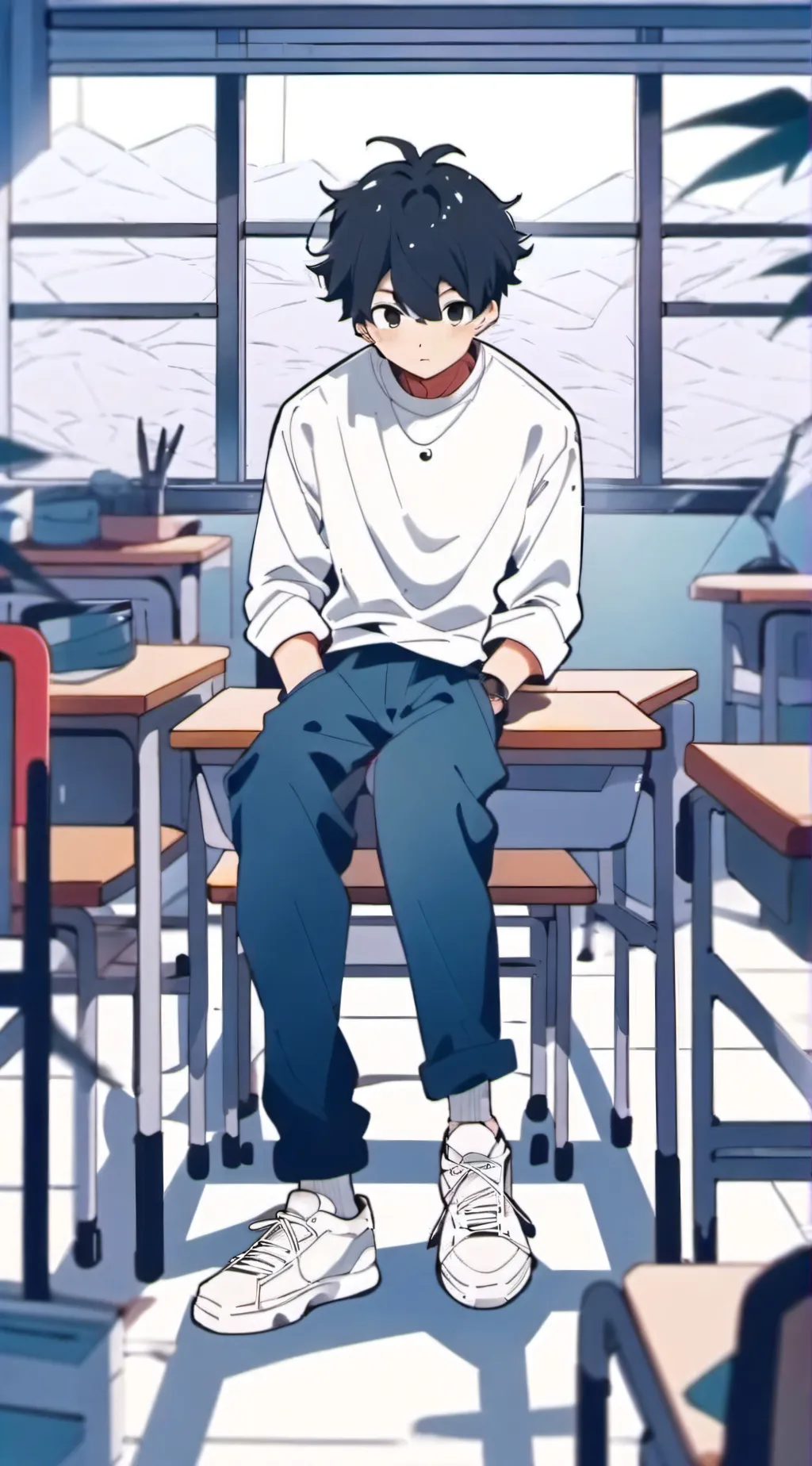 ai character: Mha late background
