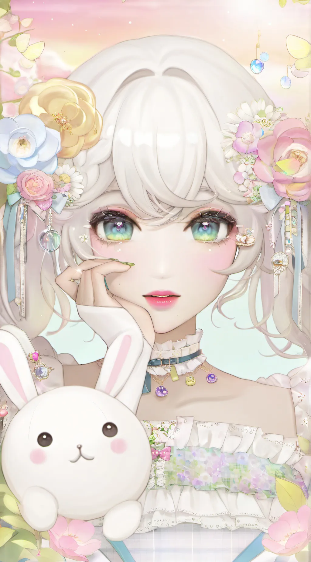 ai character: EASTER background