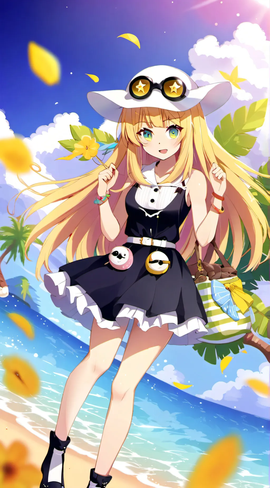 ai character: Lillie background