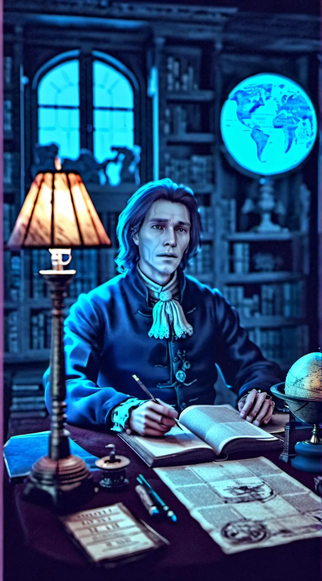 ai character: Xavier Thorpe  background