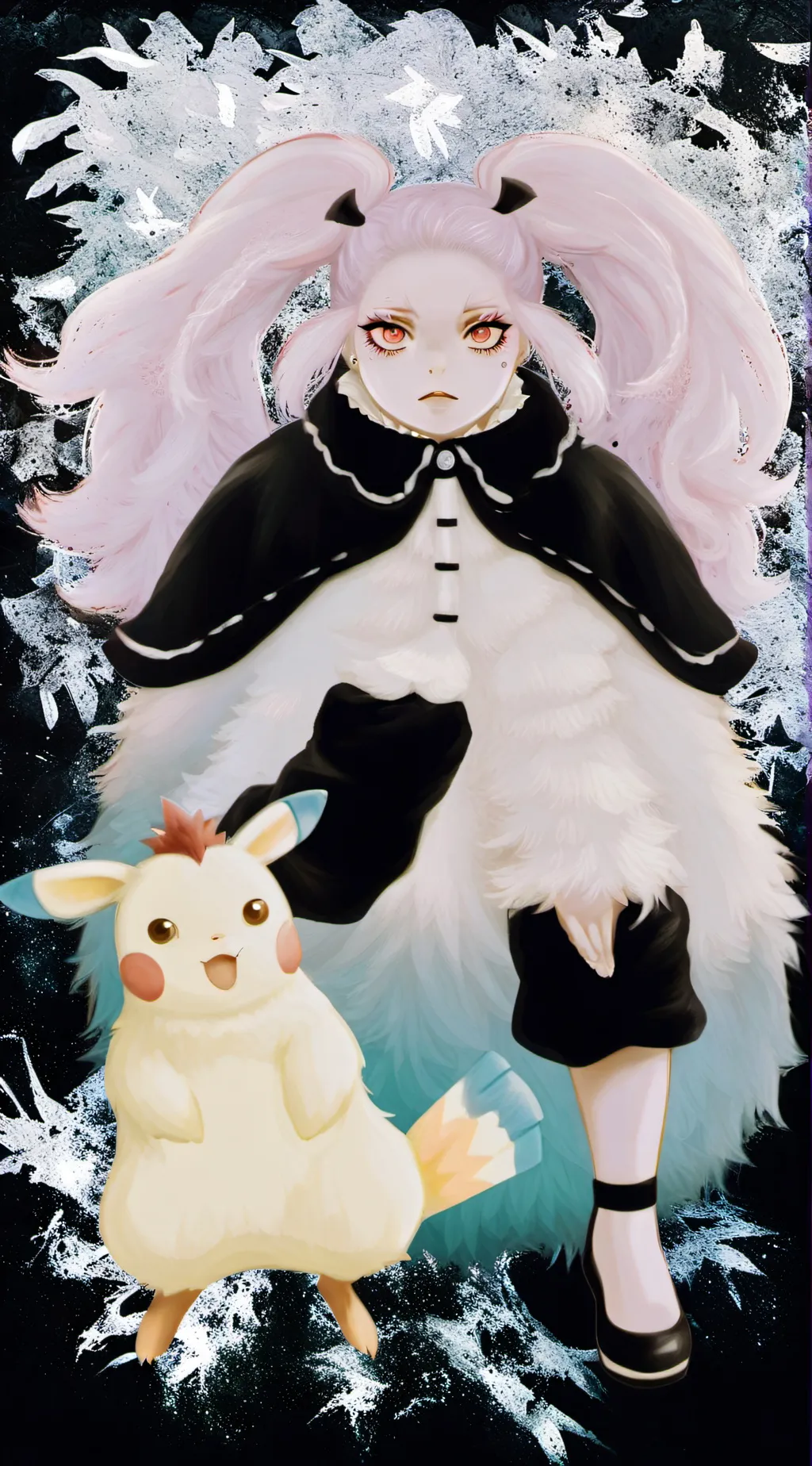 ai character: mega fat loppuny  background