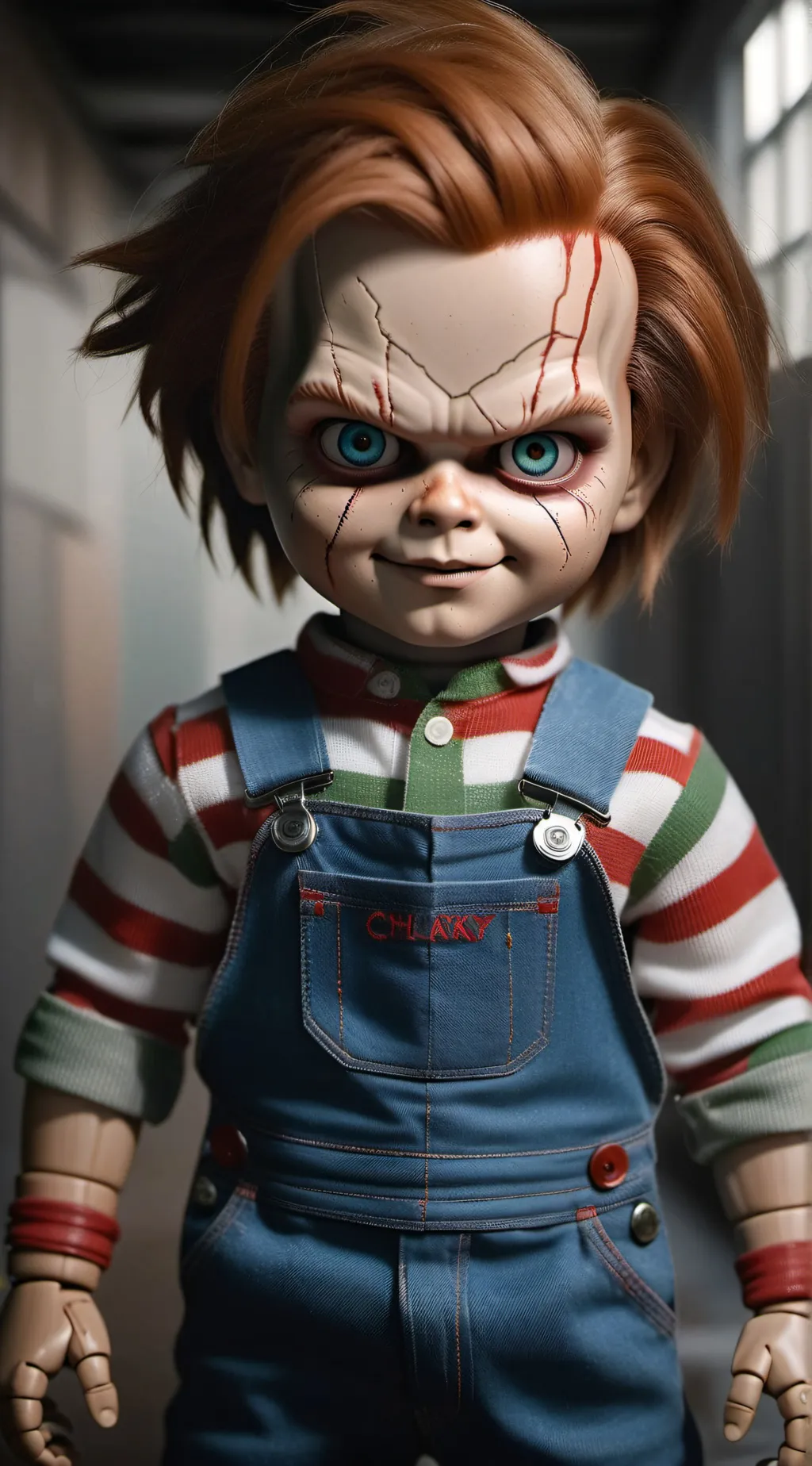 ai character: Chucky  background