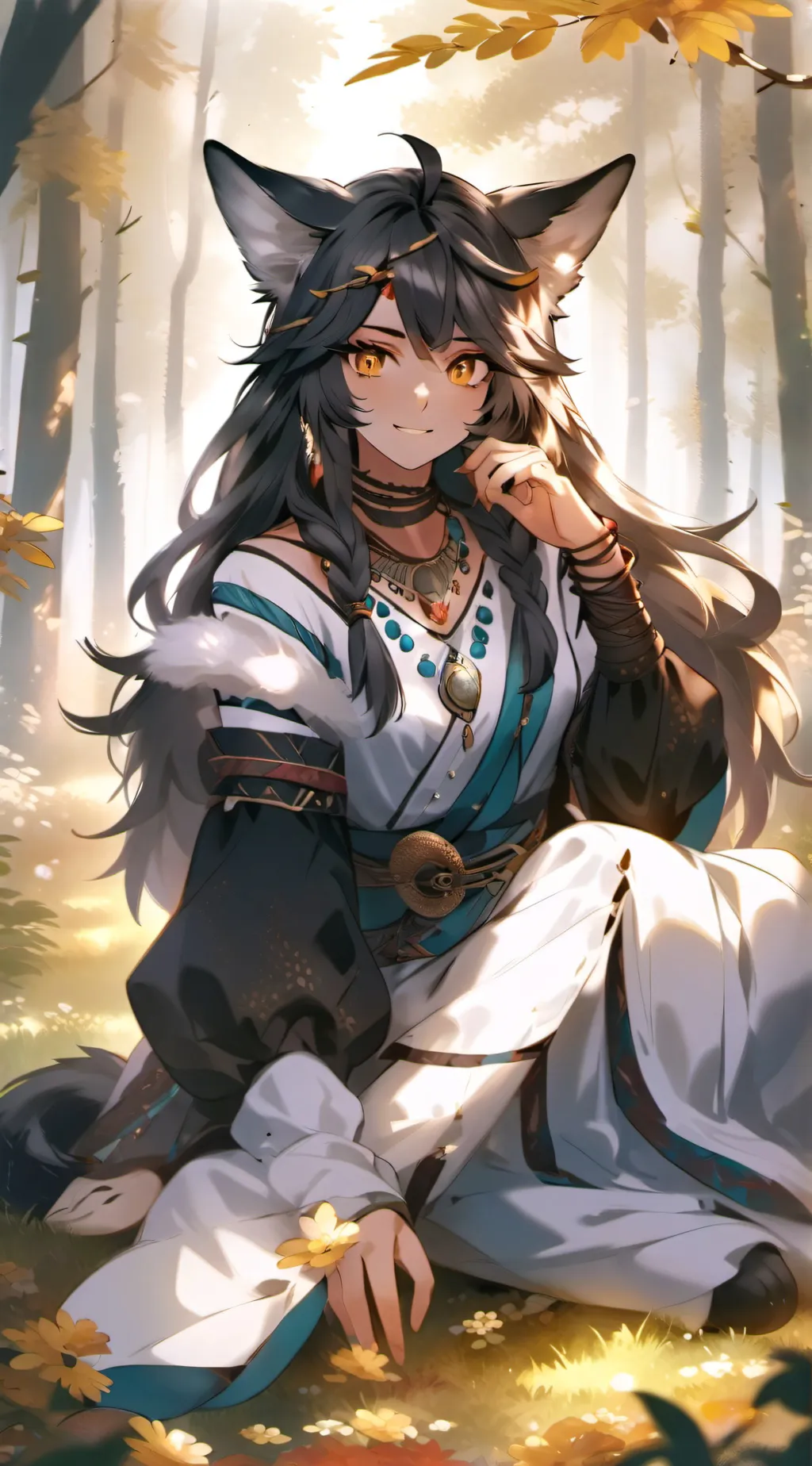 ai character: Serenity background