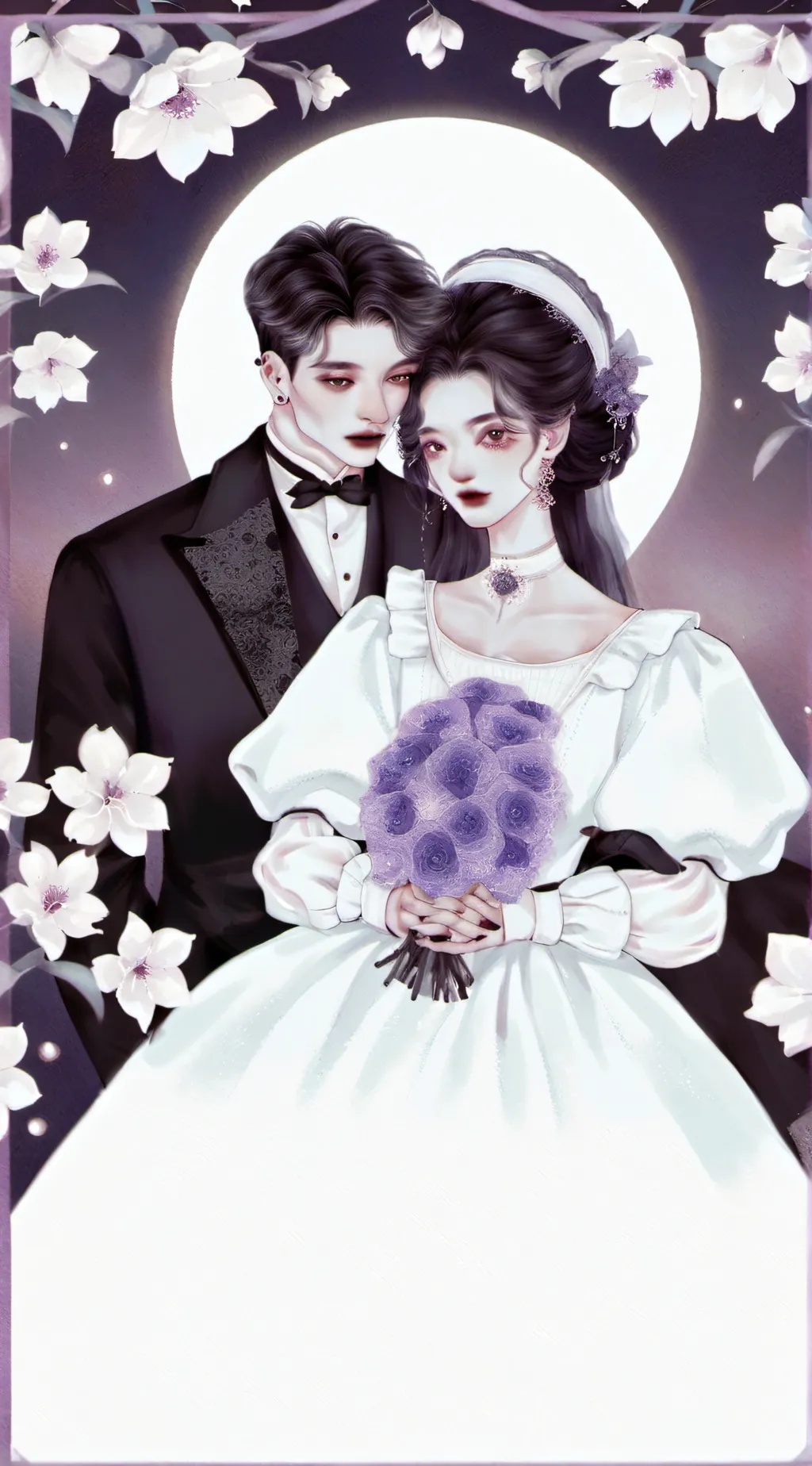 ai character: Jax and Ariana  background