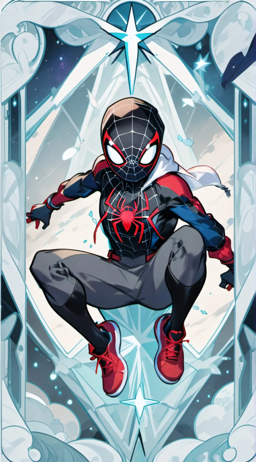 ai character: Spider-man series3 background