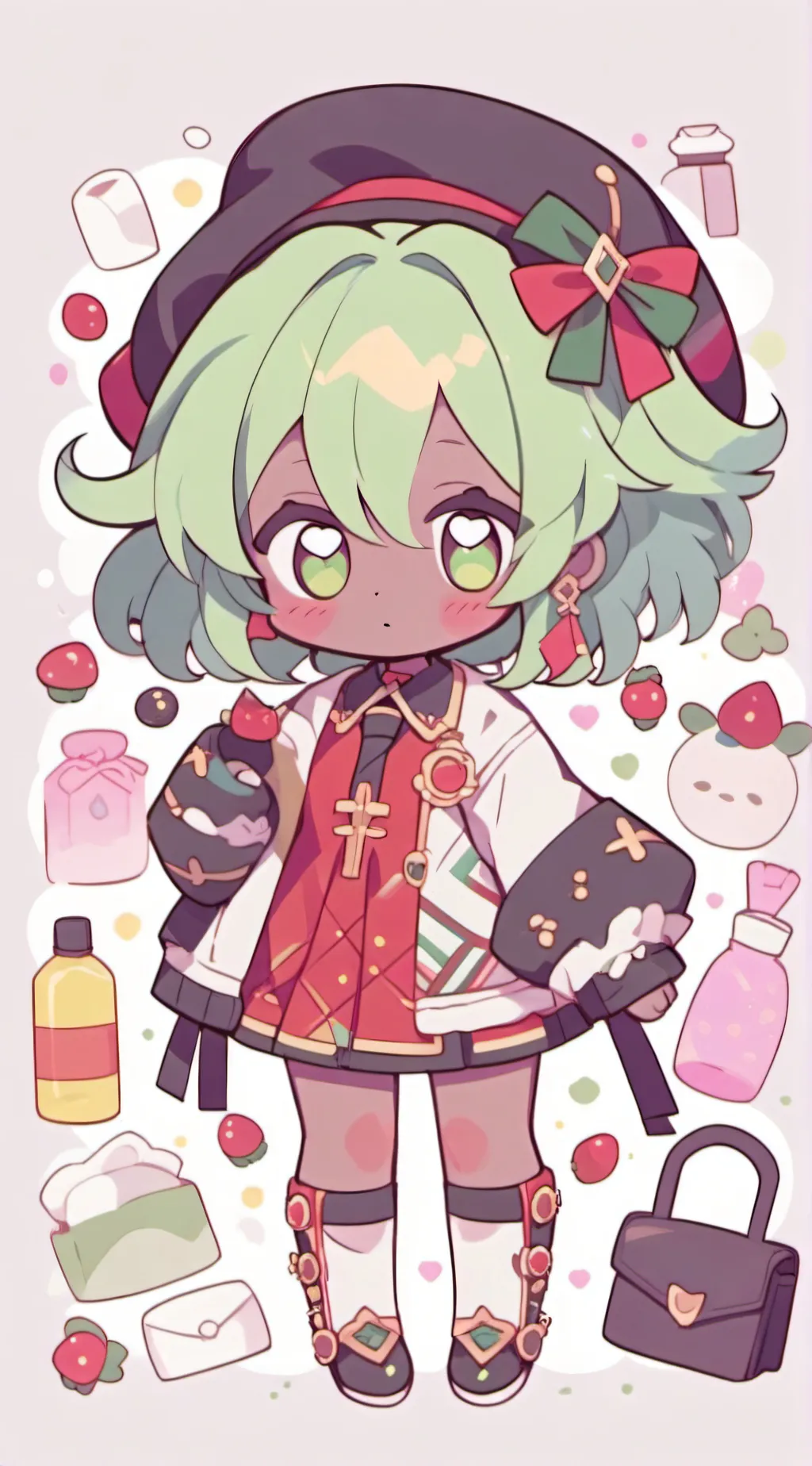 ai character: Guinea background