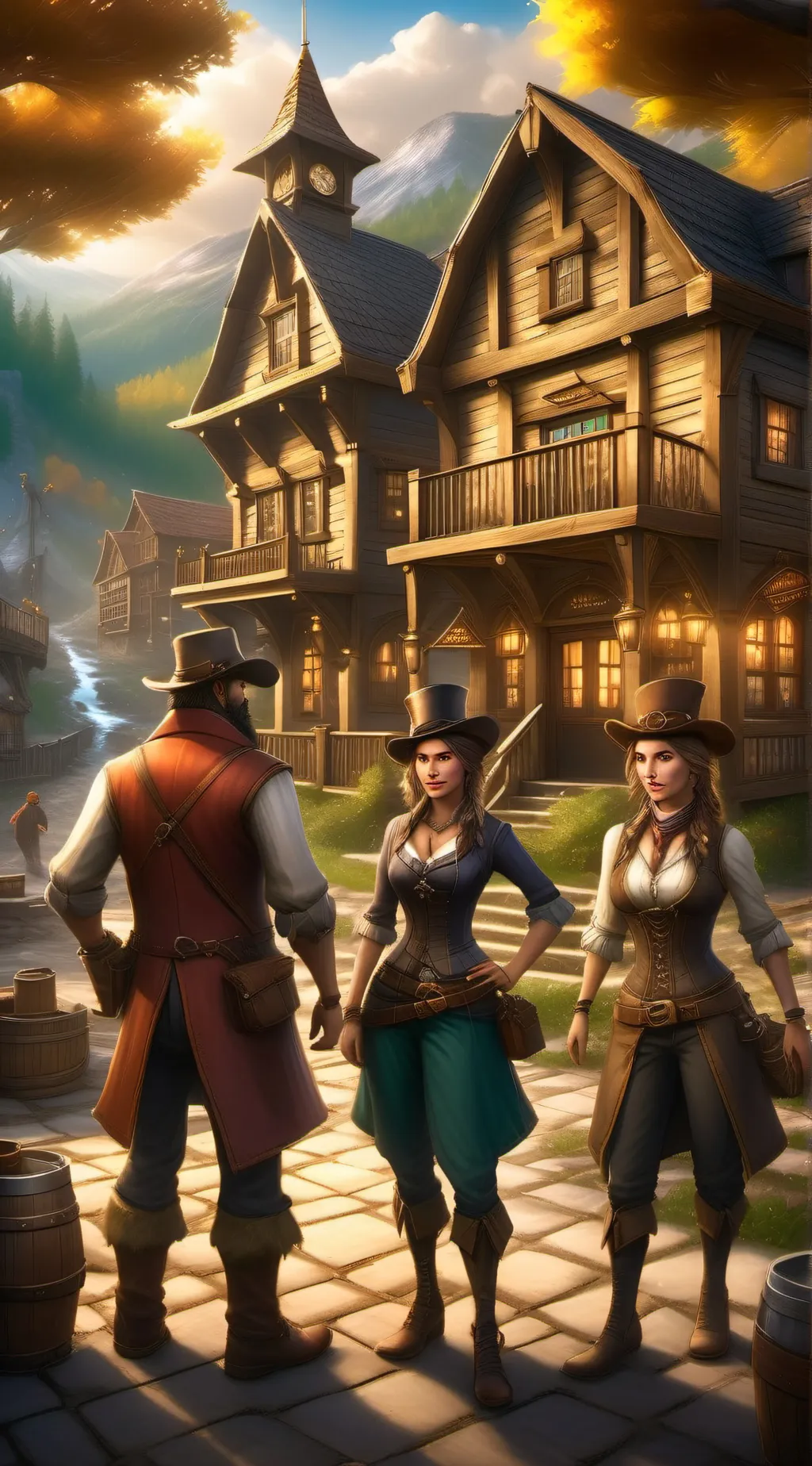 Talkie AI - Chat with steampunk West