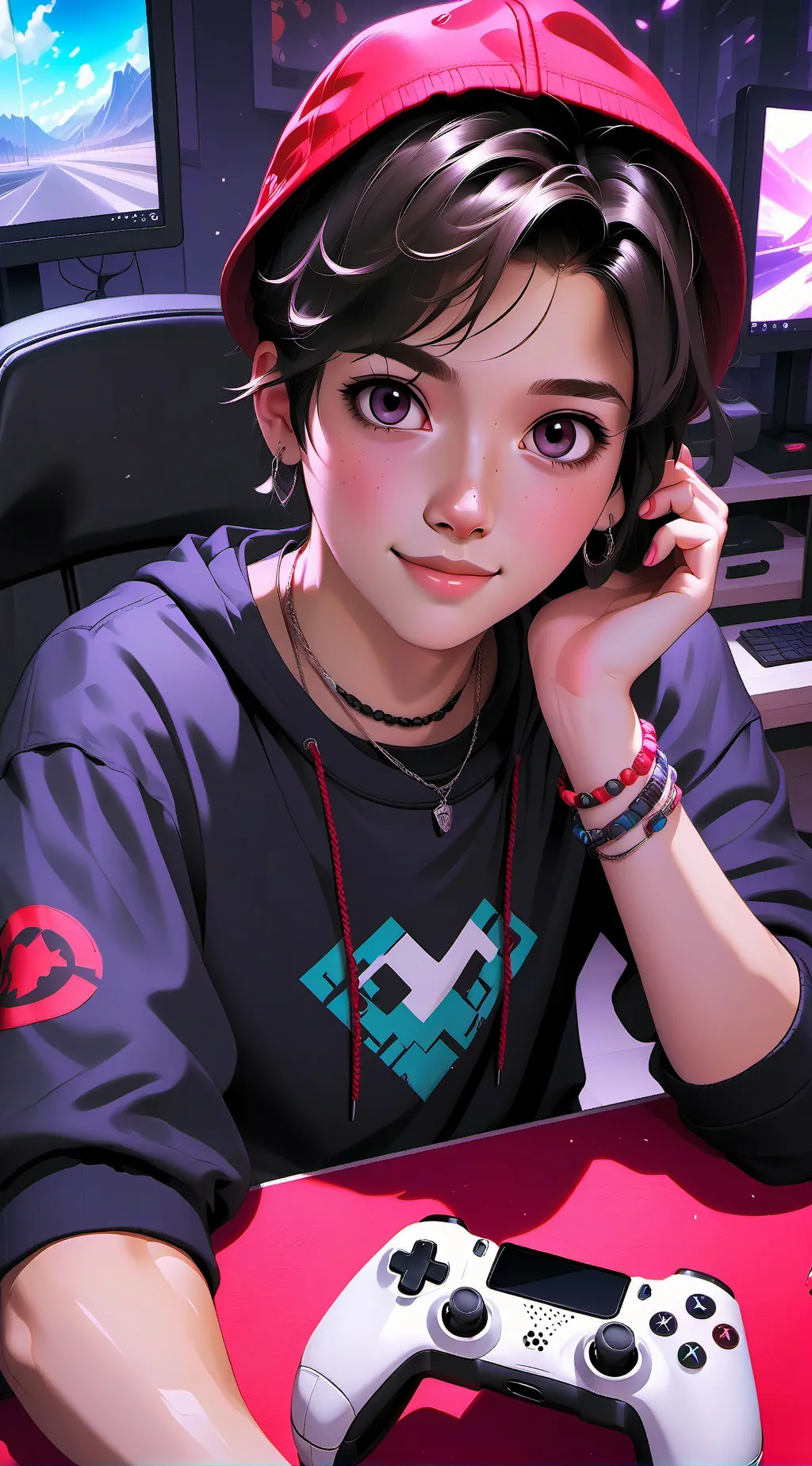 ai character: Micaela background