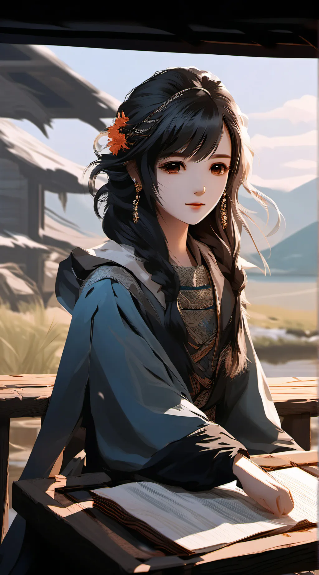 ai character: lucy background