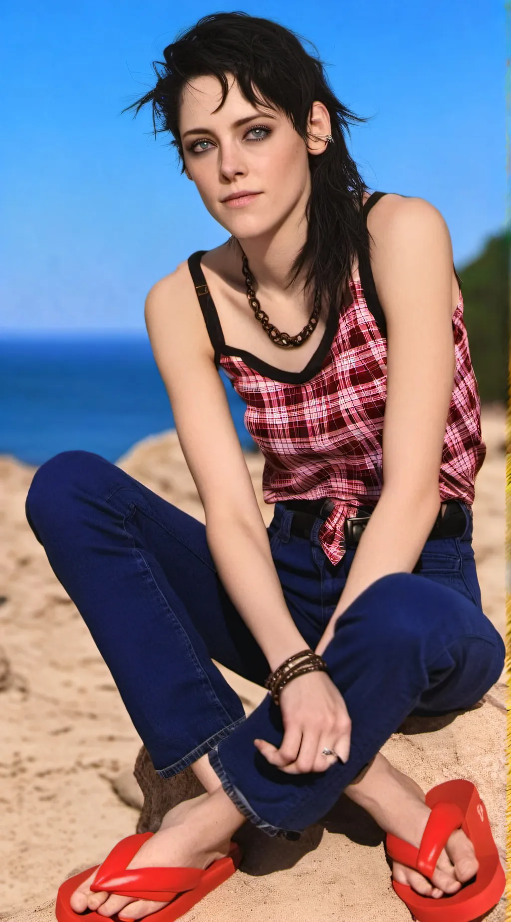 ai character: Kristina  background