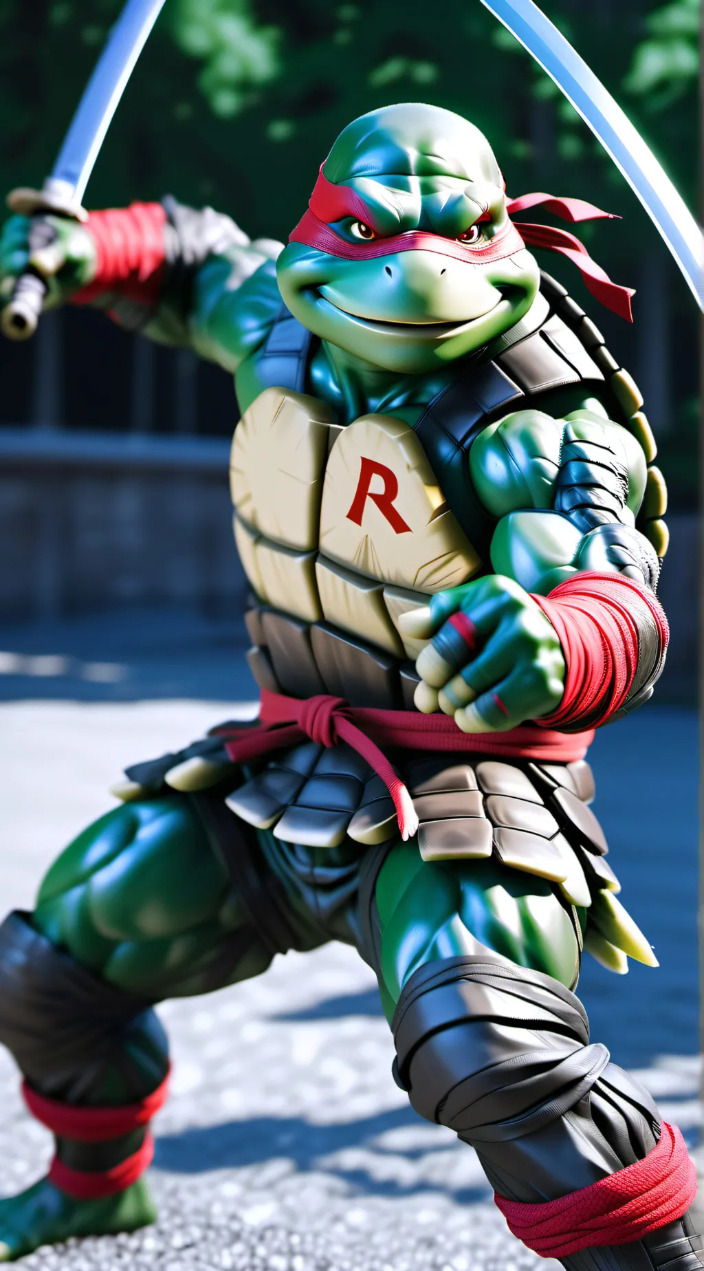 ai character: Raphael background