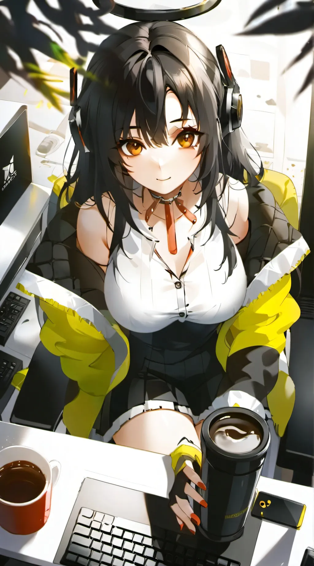 ai character: emilia background