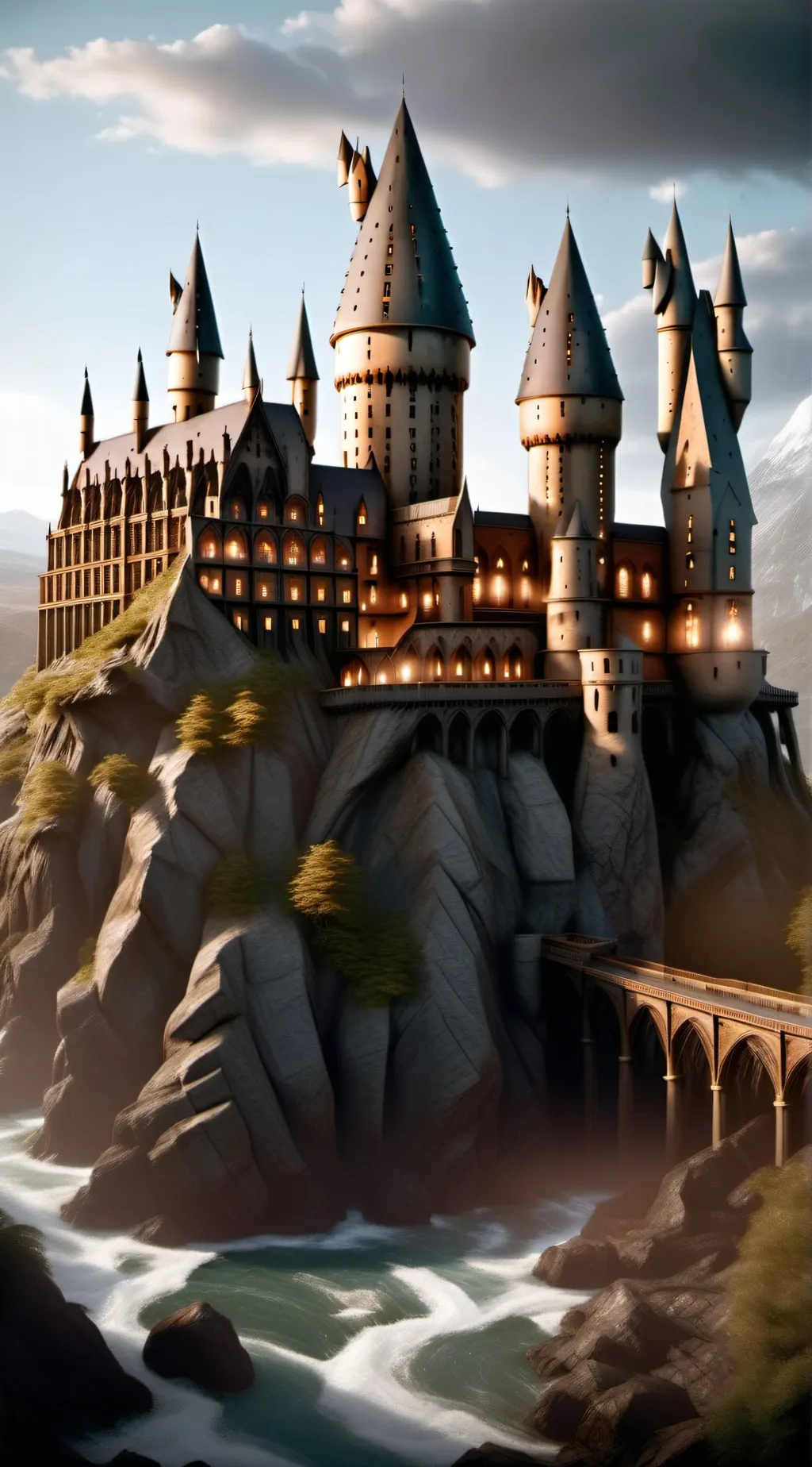 ai character: Hogwarts (again) background