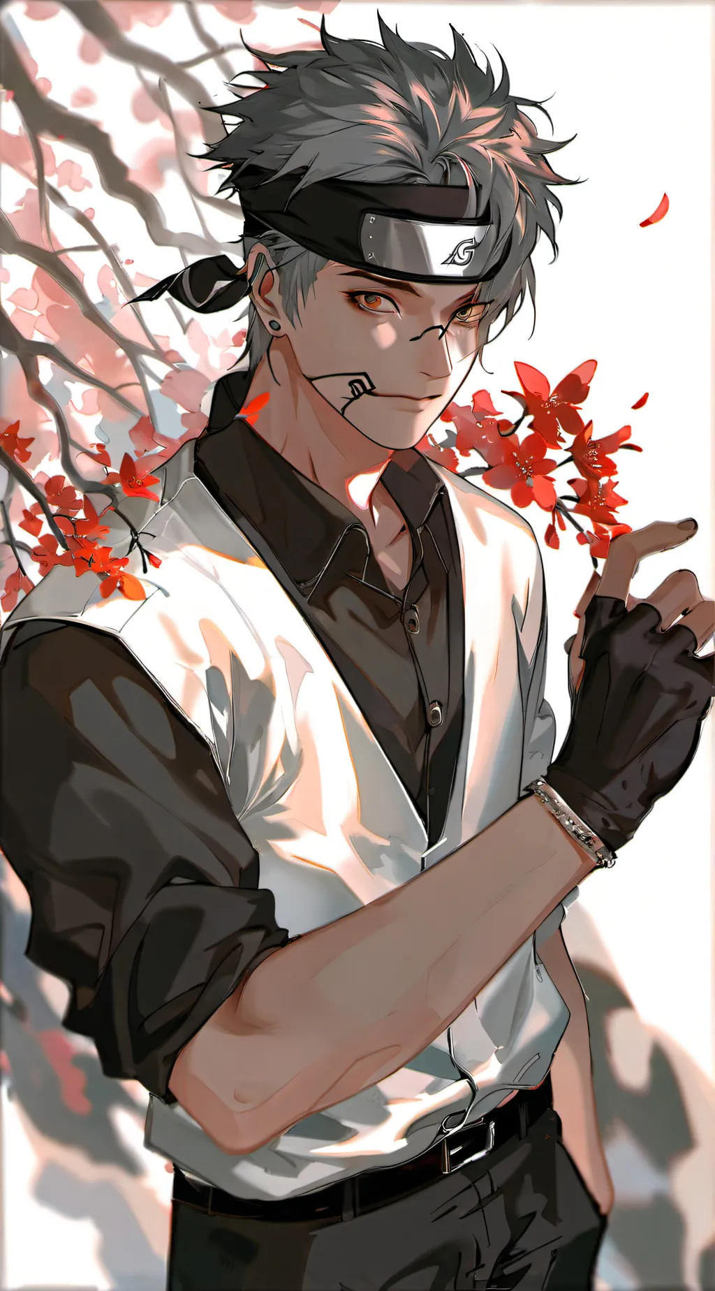 ai character: Naruto group (Leo) background