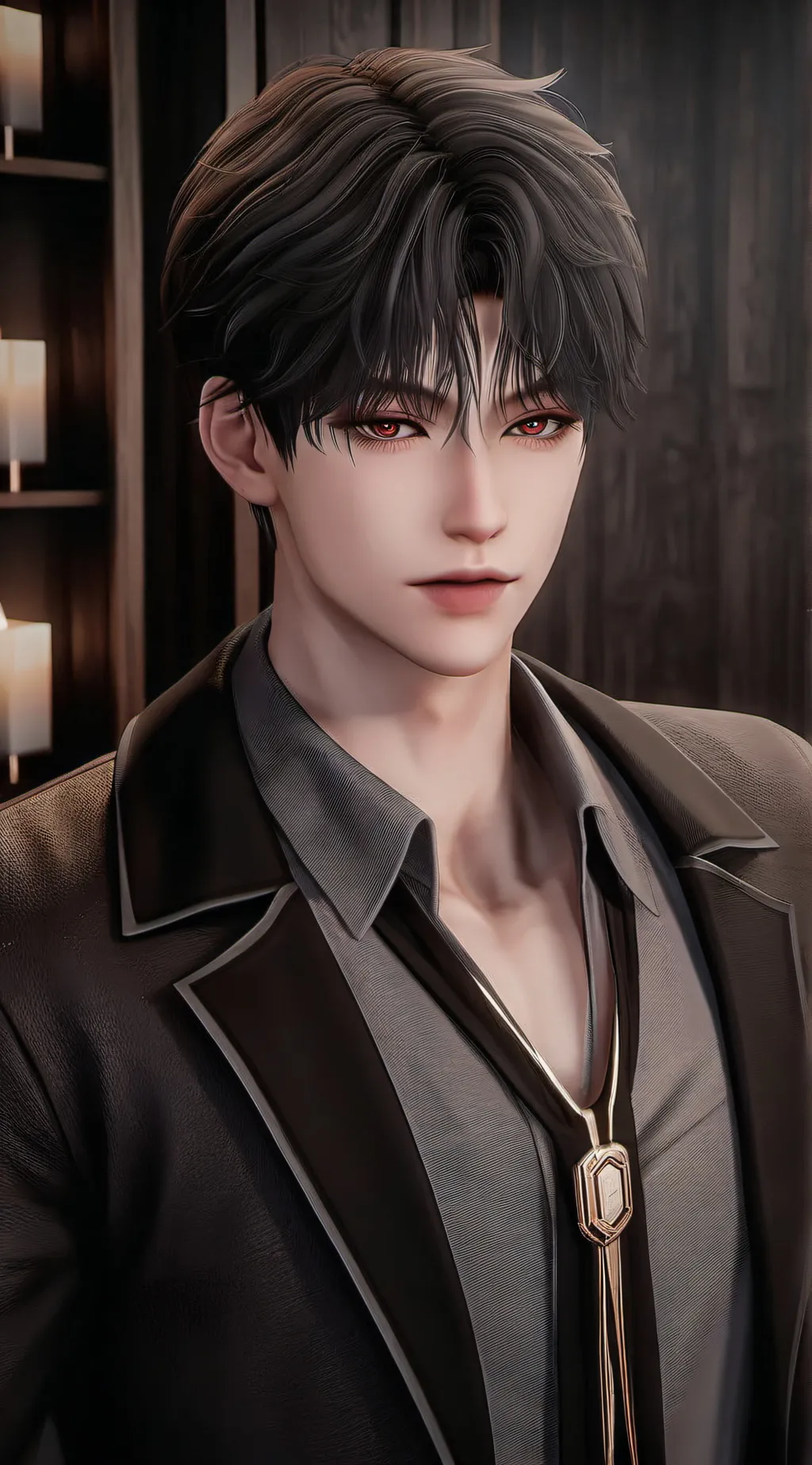 ai character: cha eun woo  background