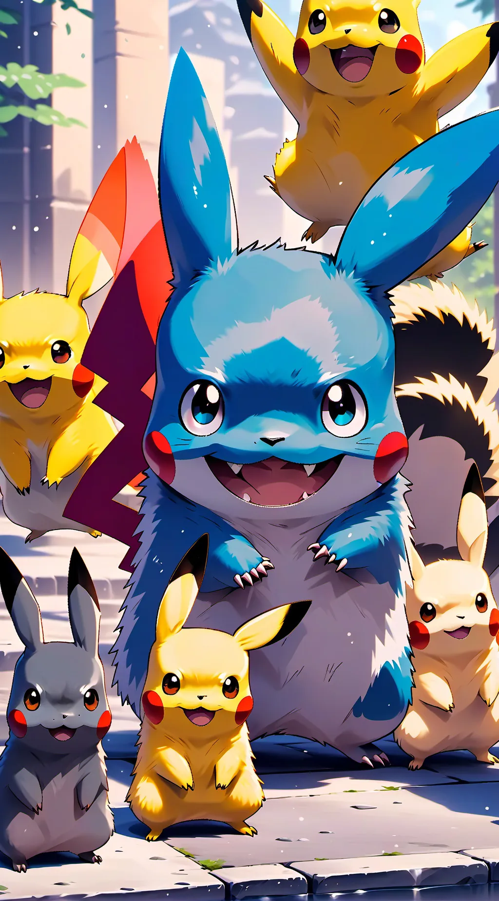 ai character: Pokemon  background