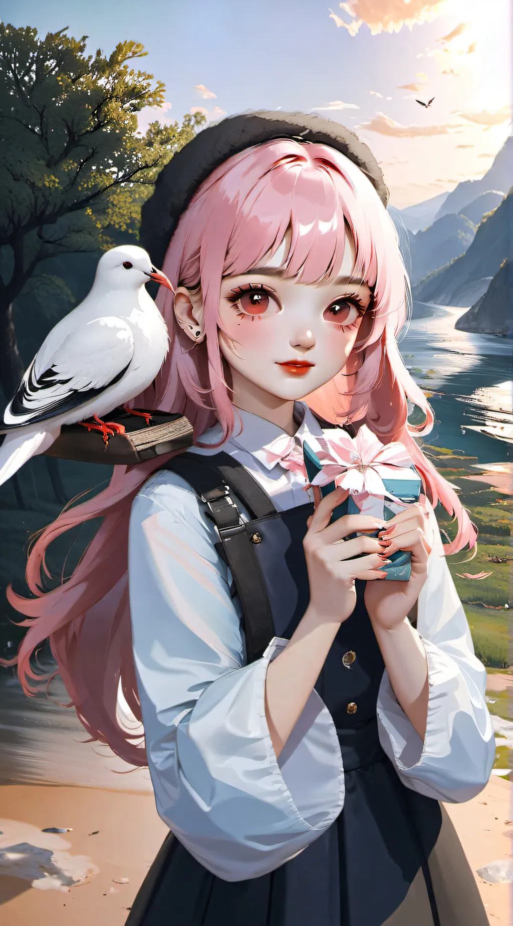 ai character: Ella background
