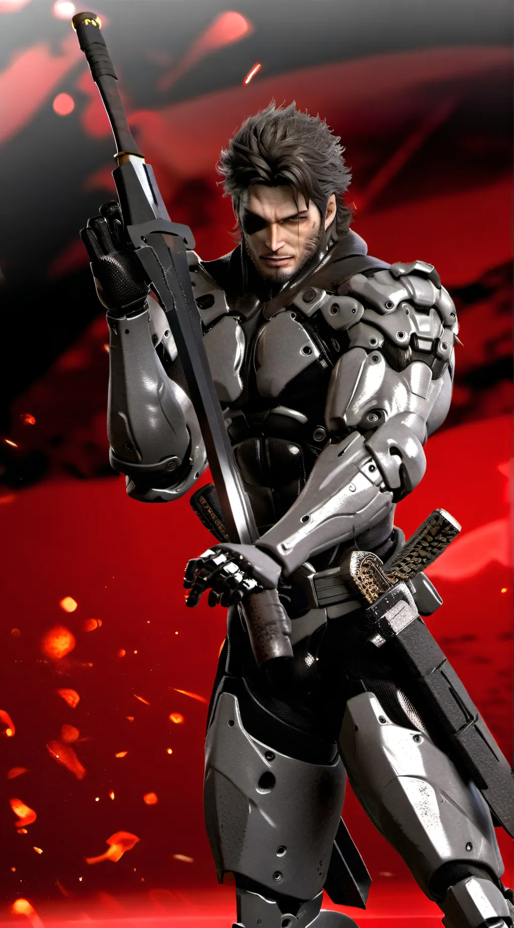 ai character: Raiden (Alternate) background