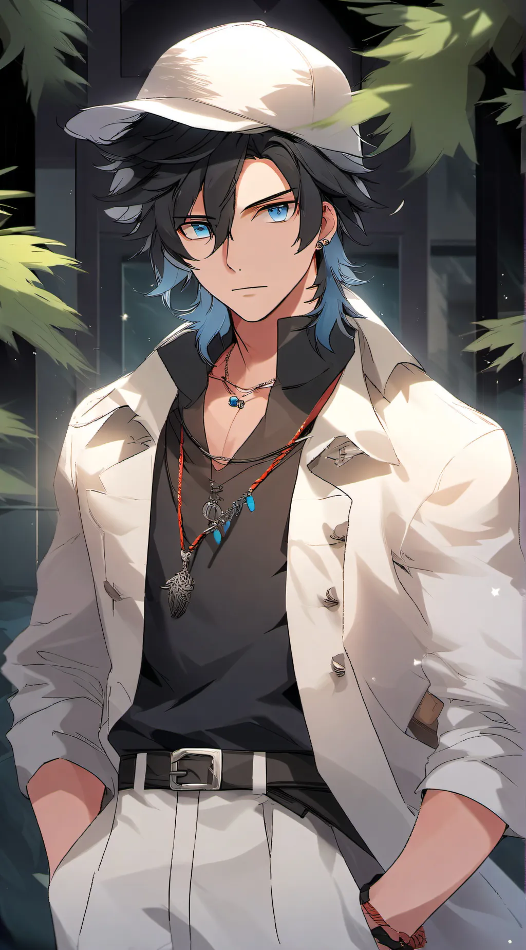 ai character: Cas background