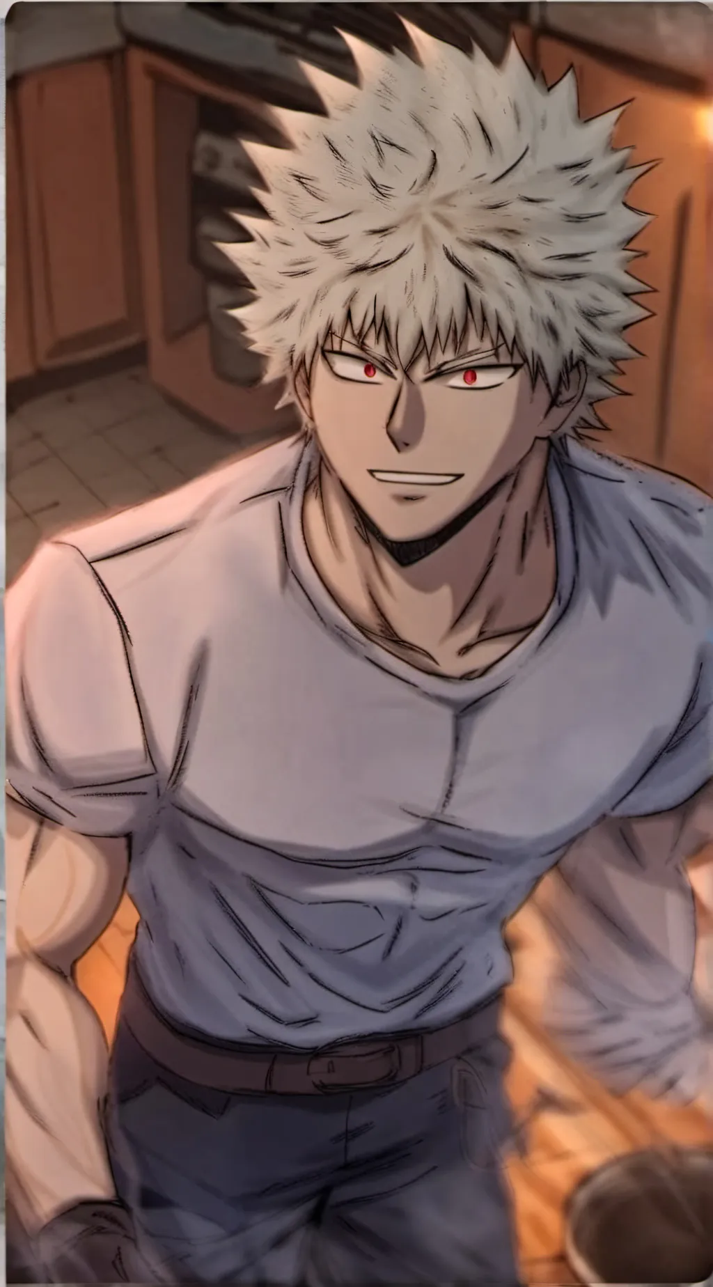 ai character: Katsuki  background