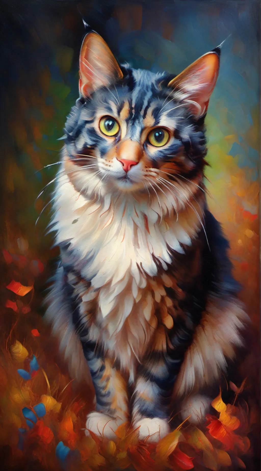 ai character: My cat Dutch  background