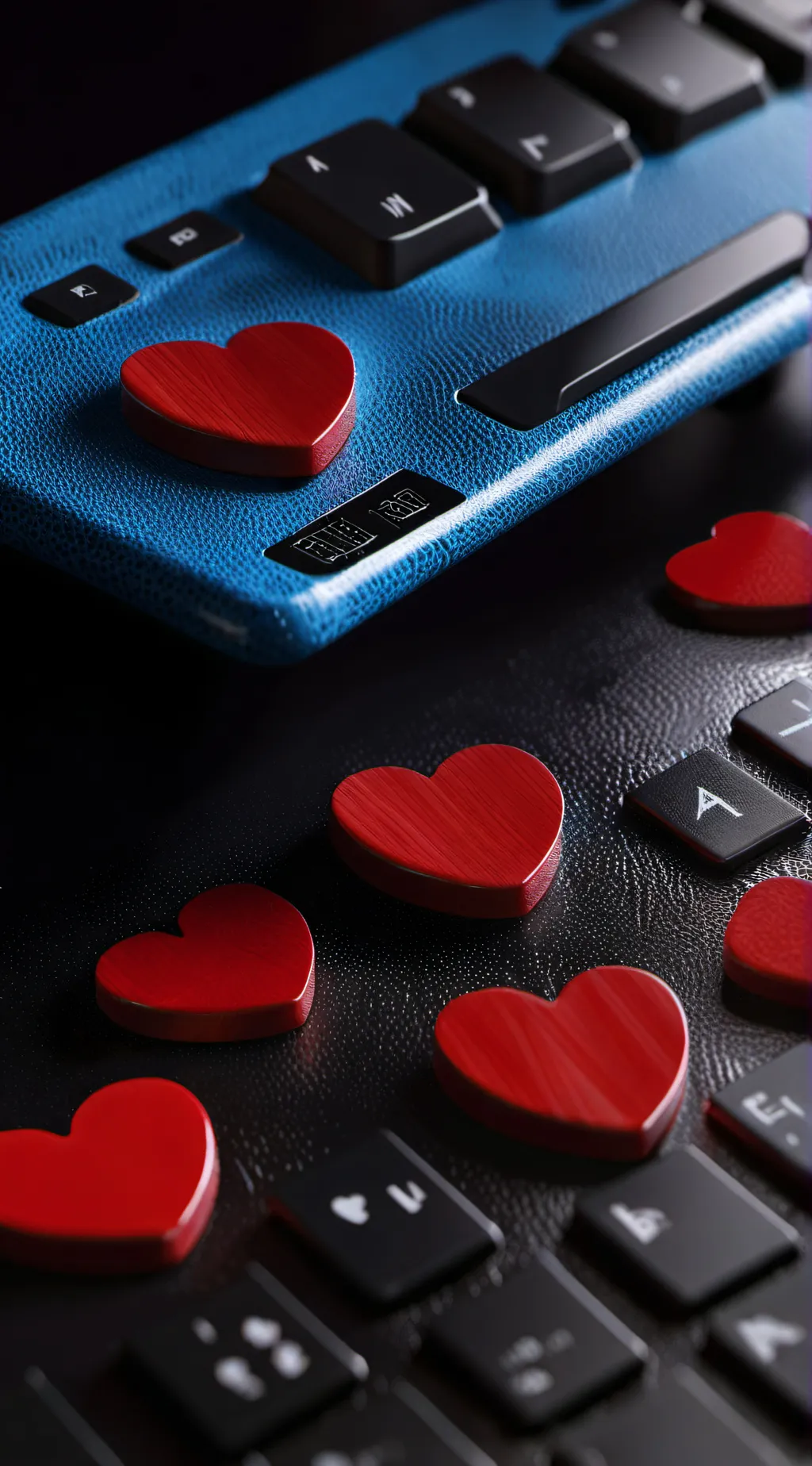ai character: Love keyboard!!💖🩷💘 background
