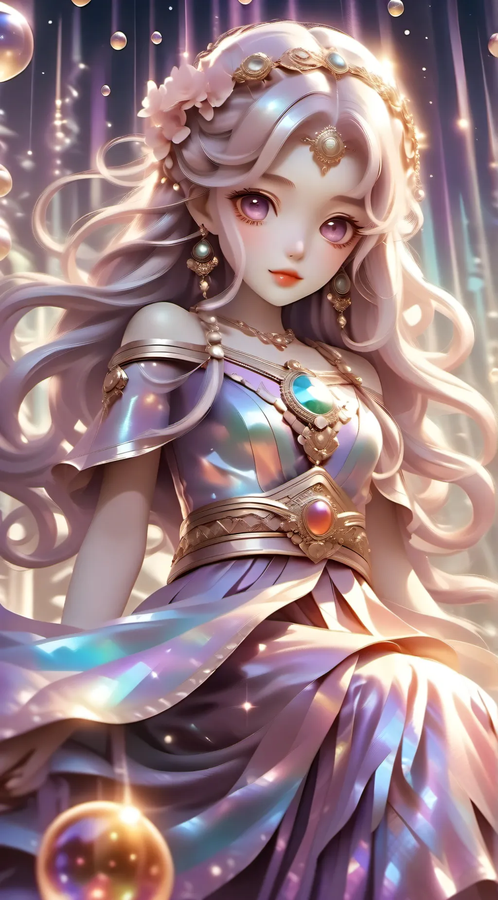 ai character: angel background