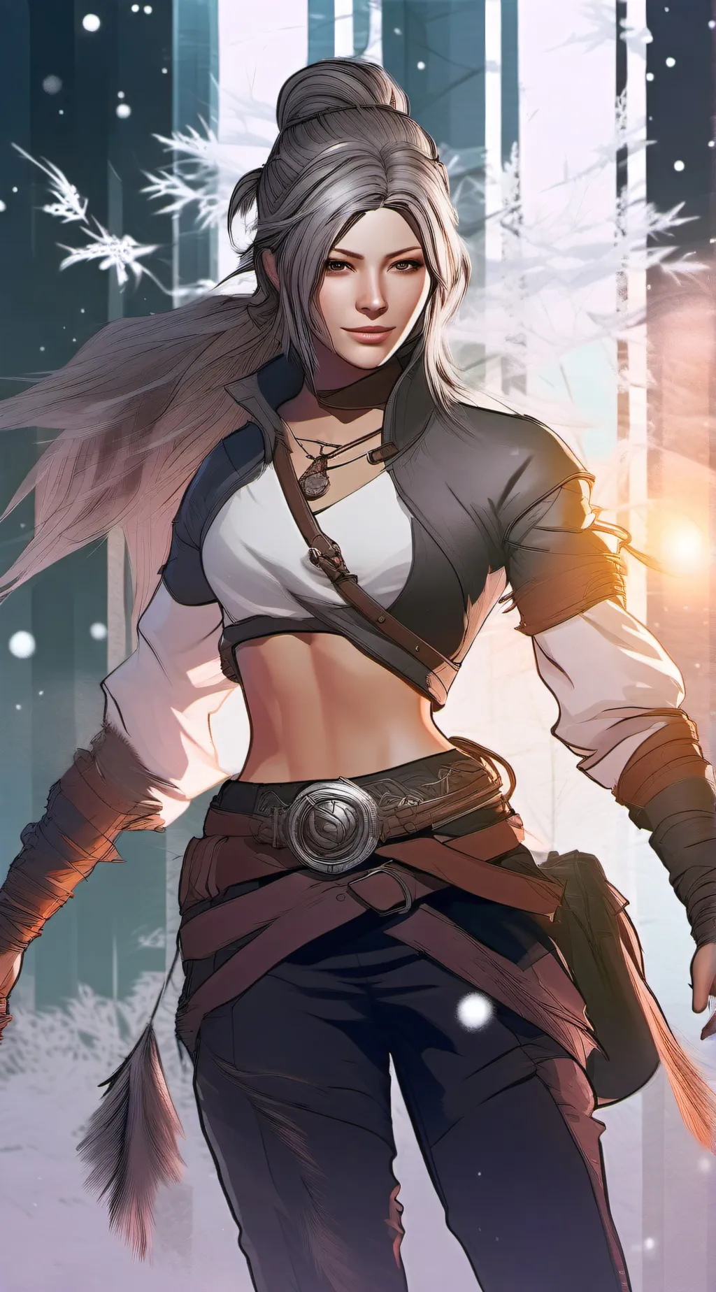 ai character: Viessa background