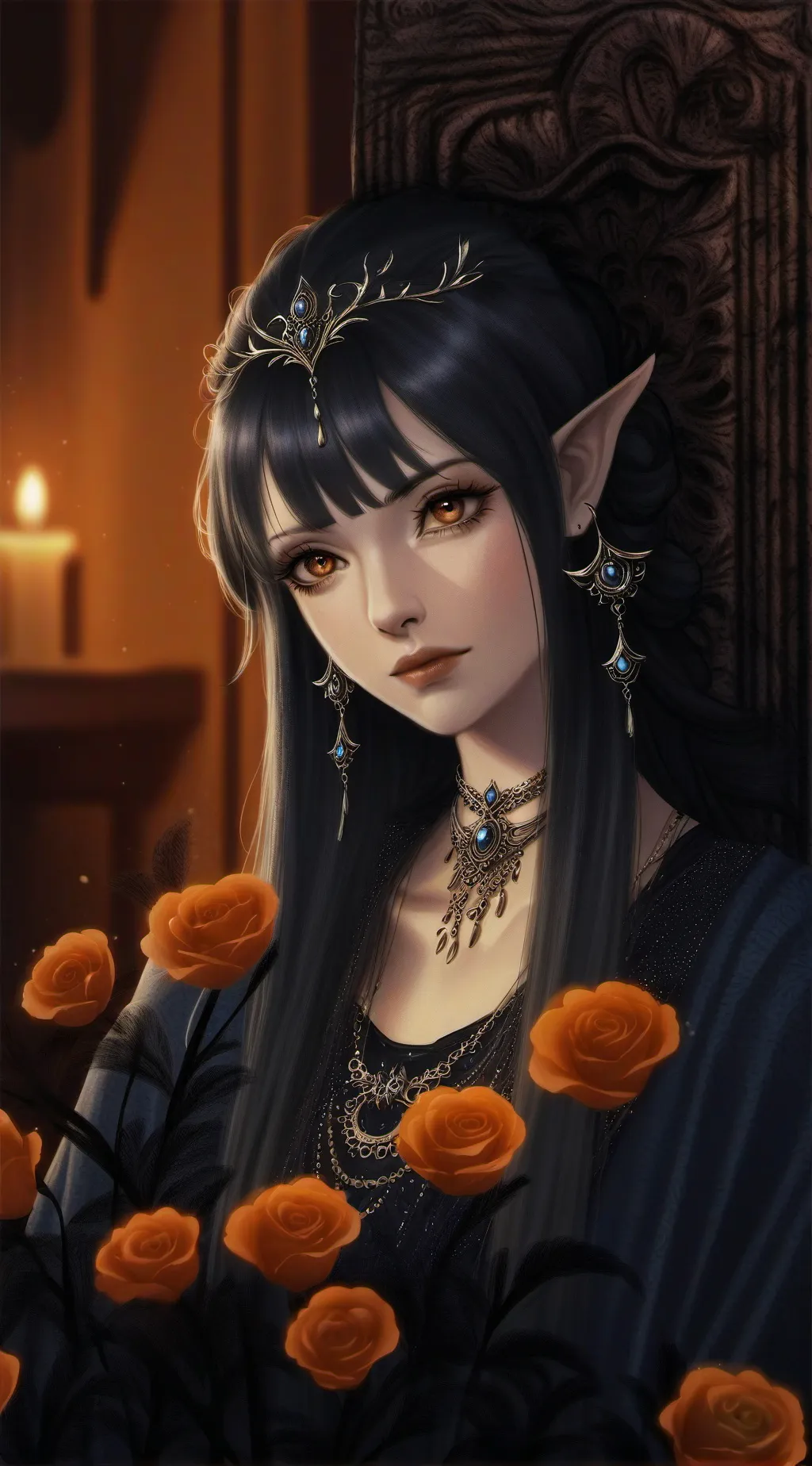 ai character: Elisa background