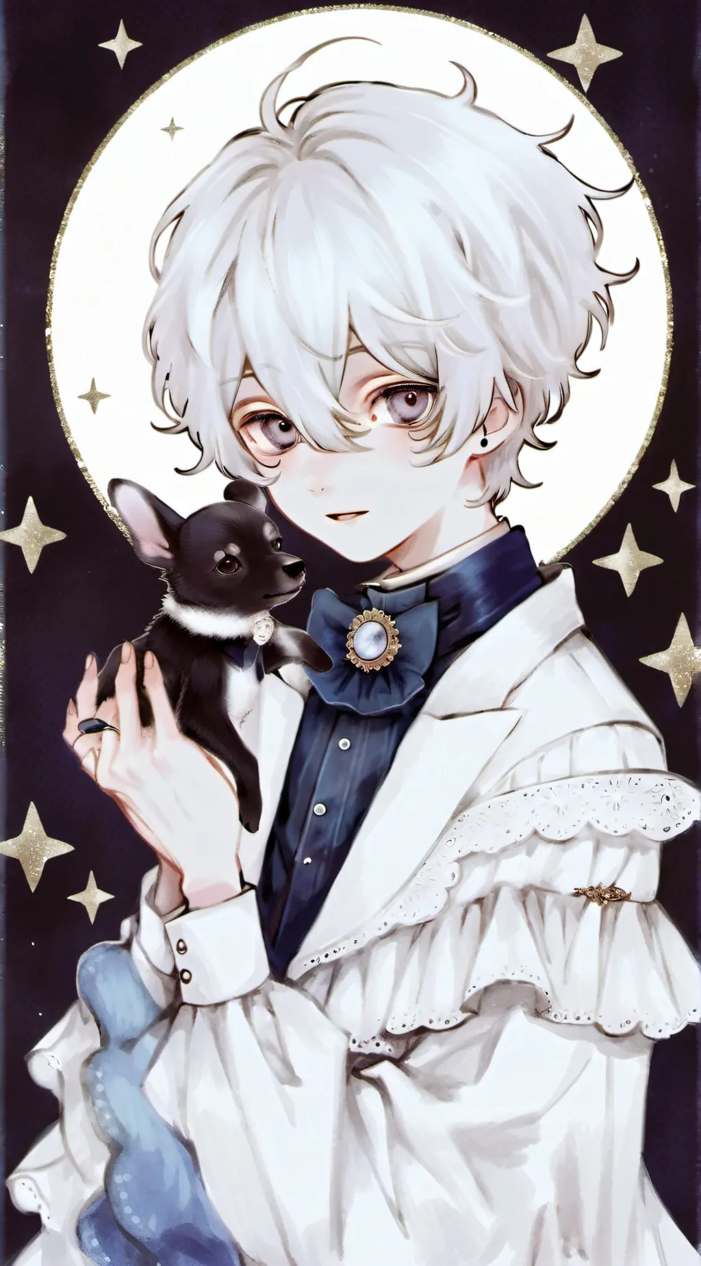 ai character: Magic👍✨ background