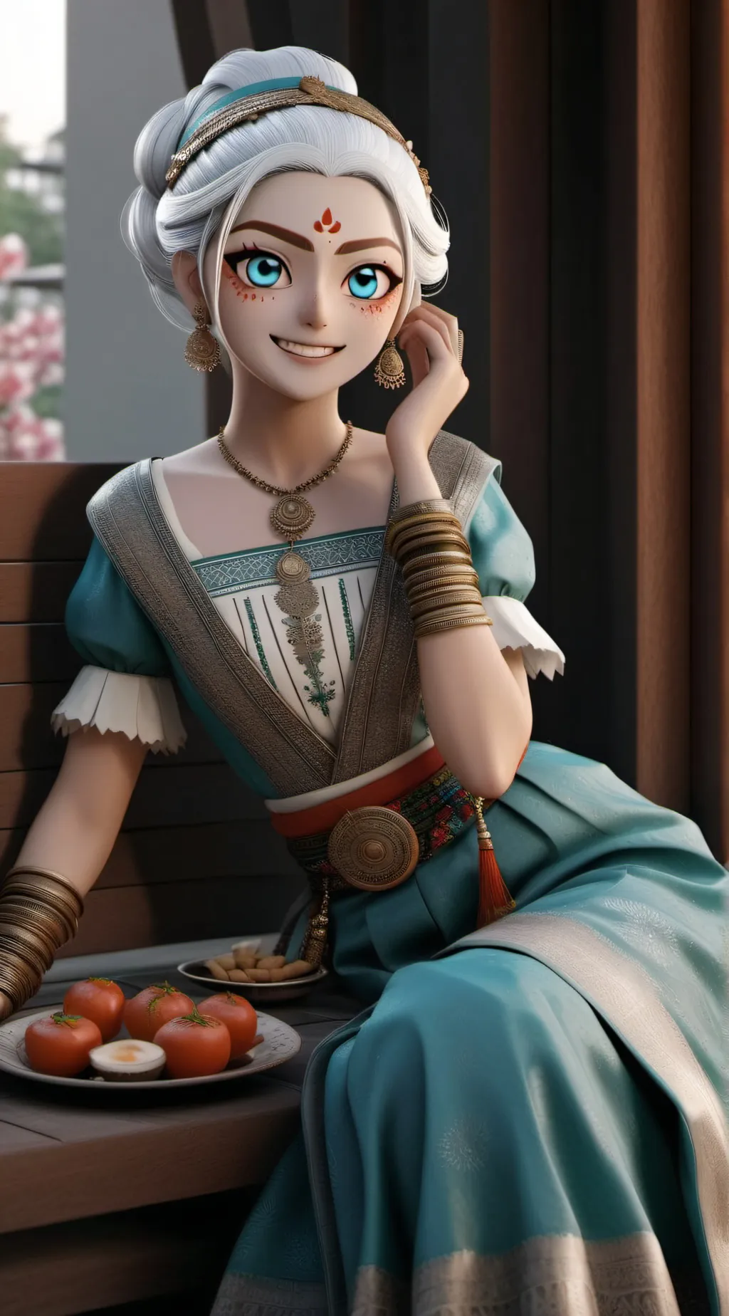 ai character: Bar hh hb background