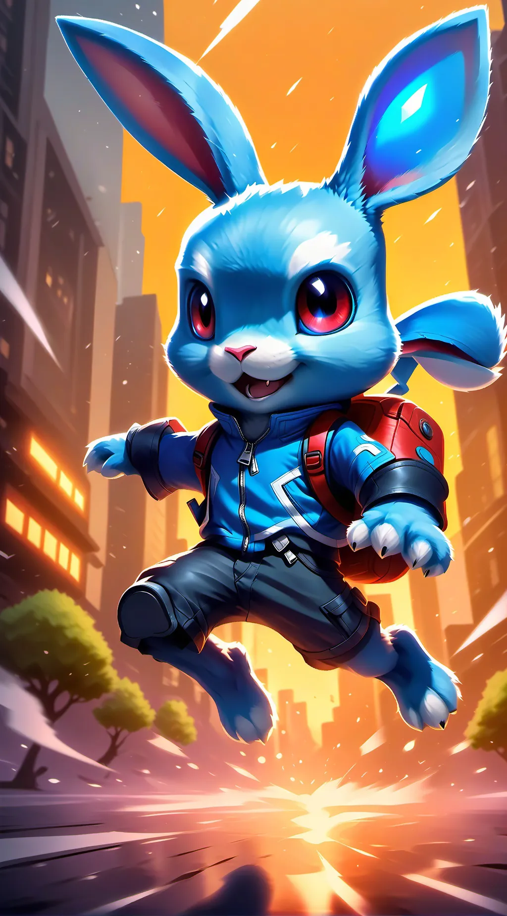 ai character: Clone Riggy background