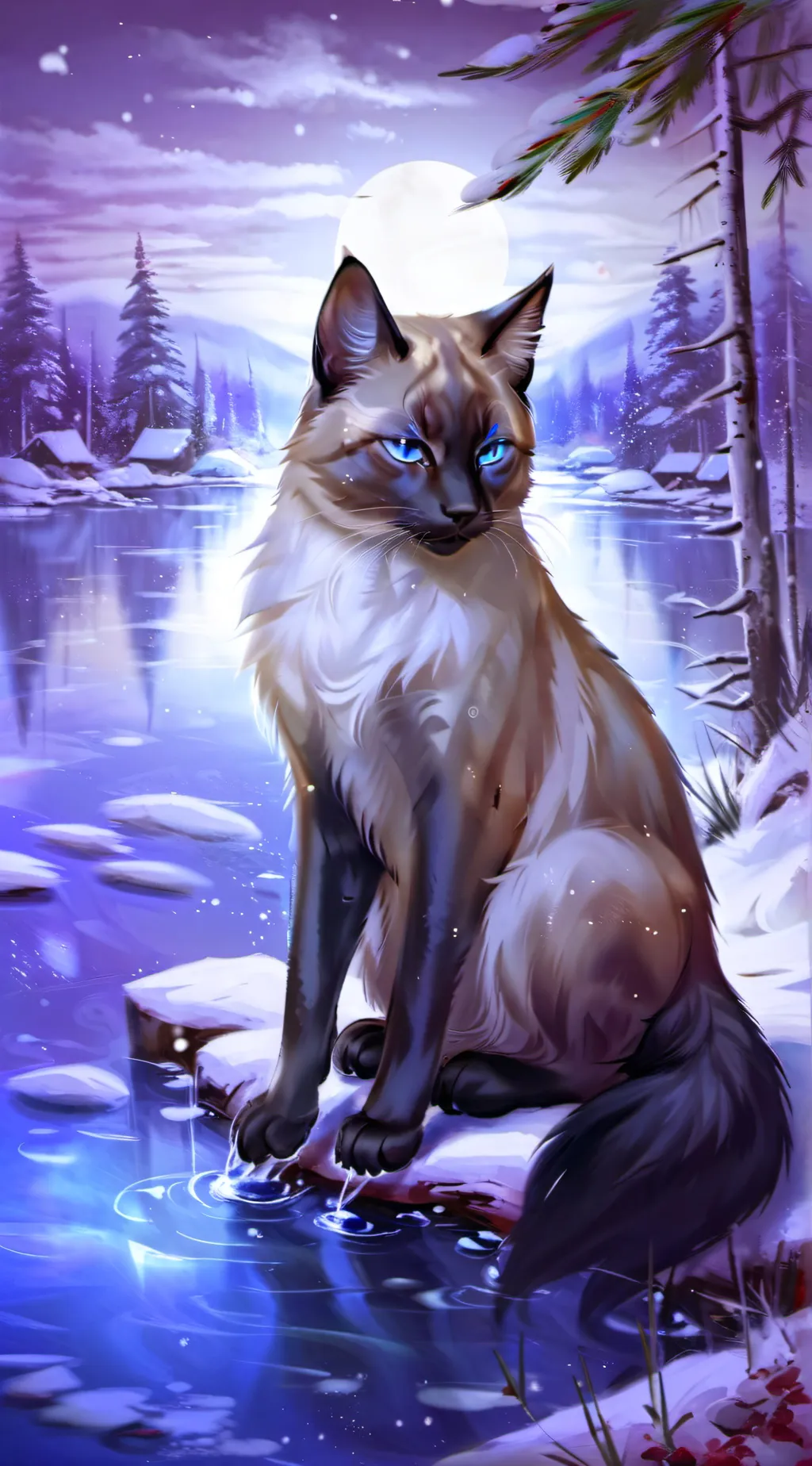 ai character: Hawkfrost background