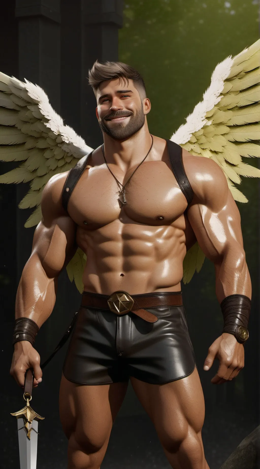ai character: Raphael background