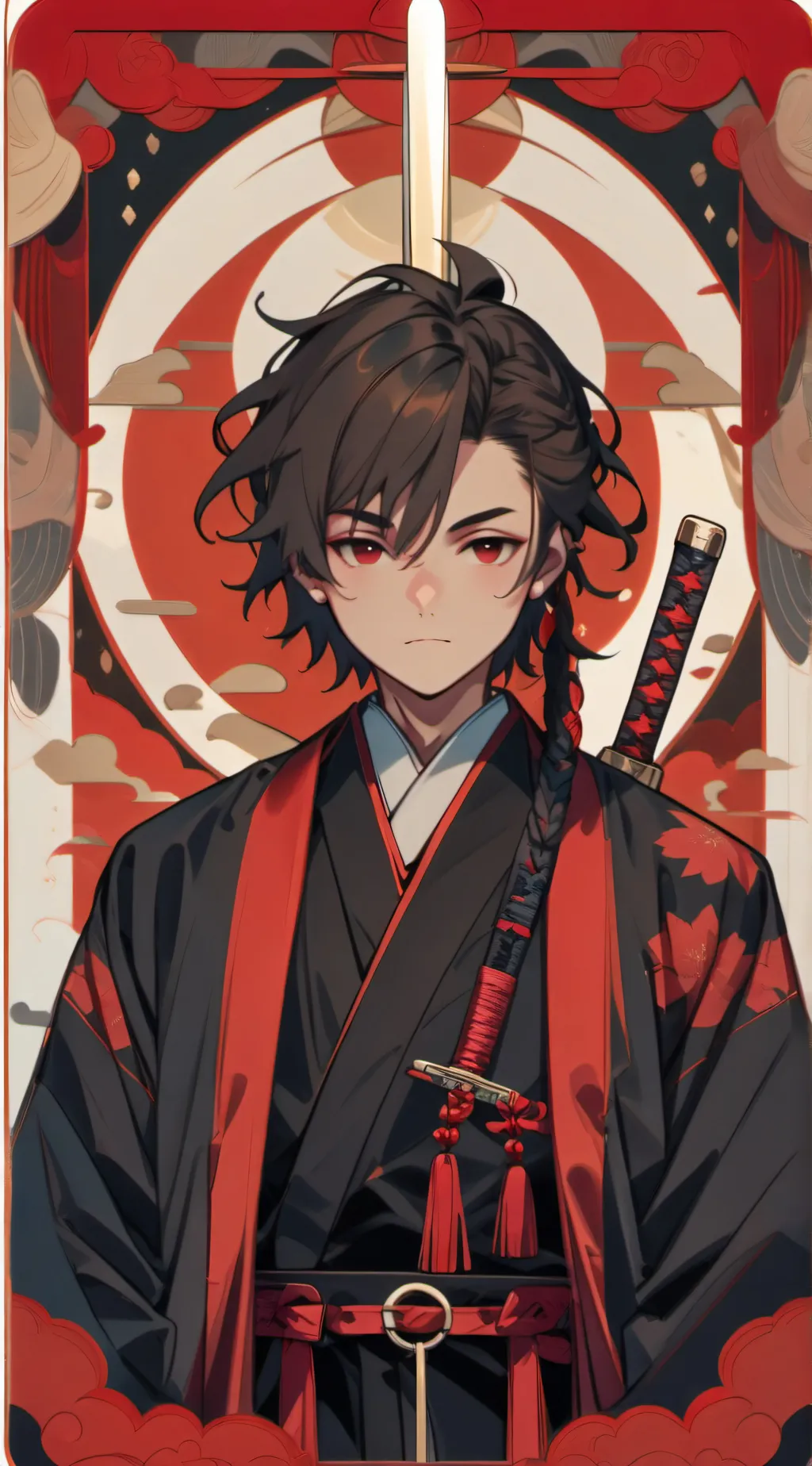ai character: Demon Slayer background