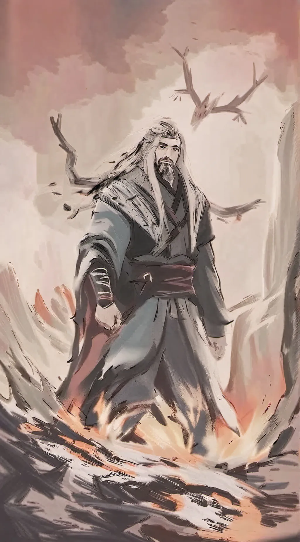 ai character: RED TALKIE background