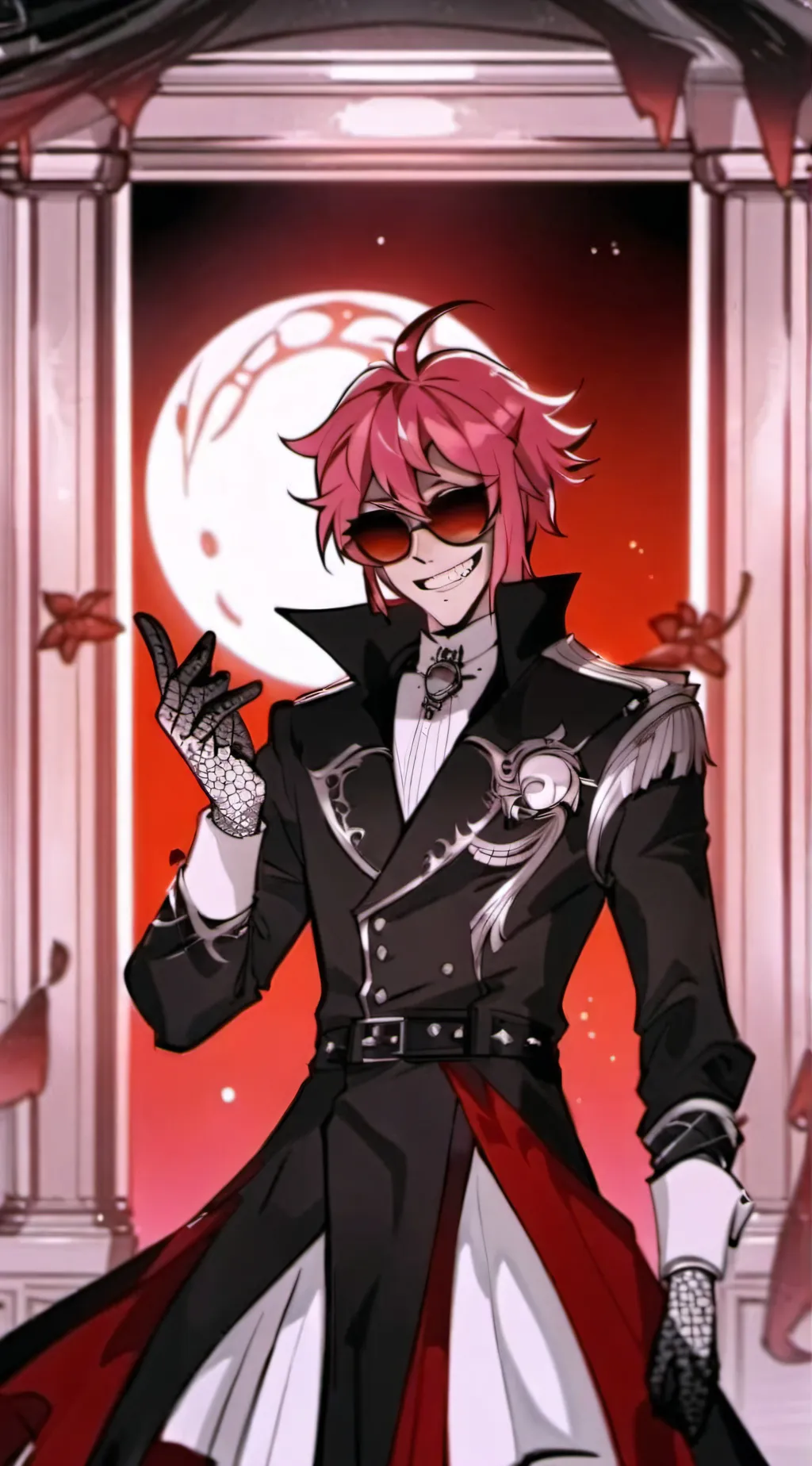 ai character: ALASTOR HANGOUT background