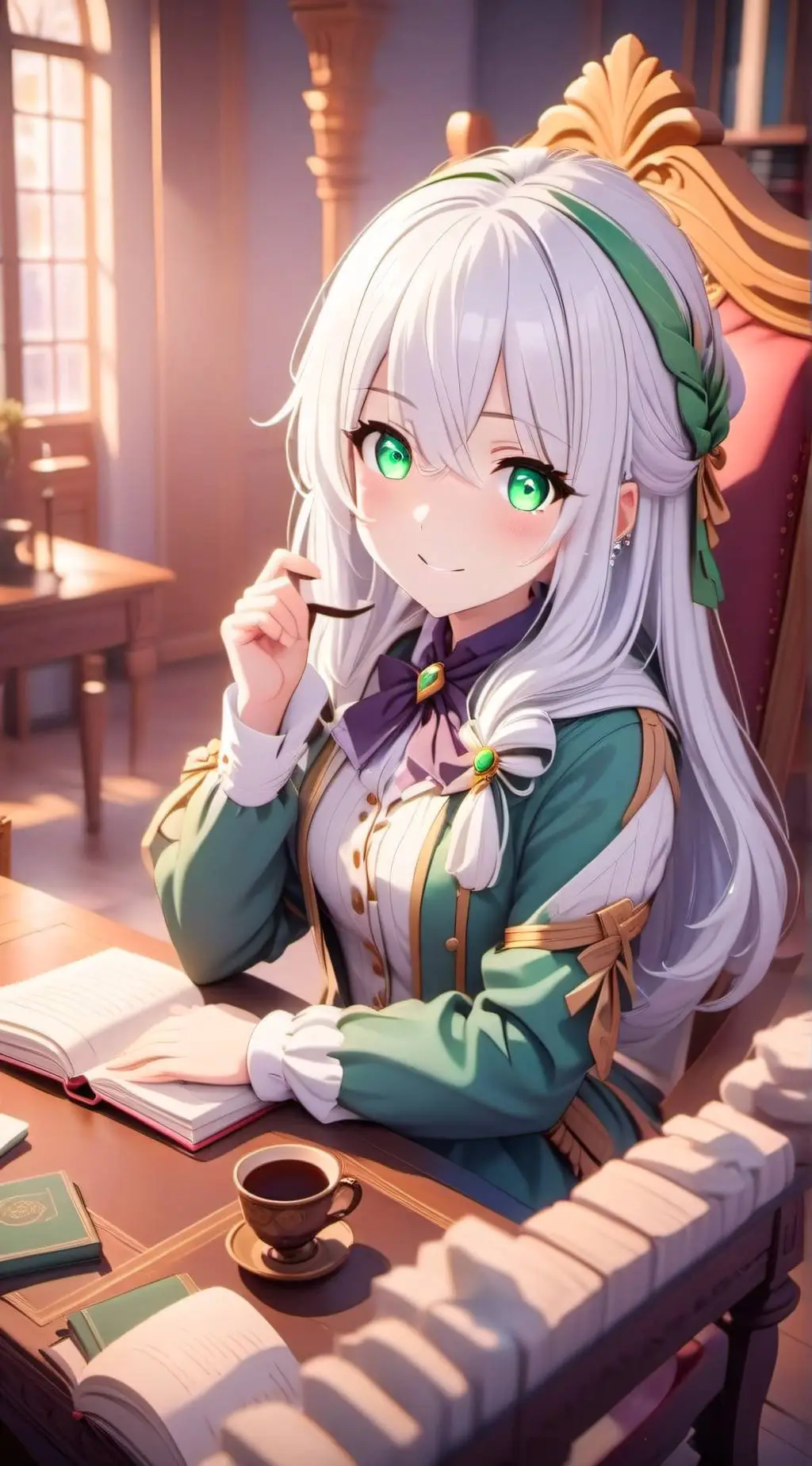 ai character: Assistant Yvelia background