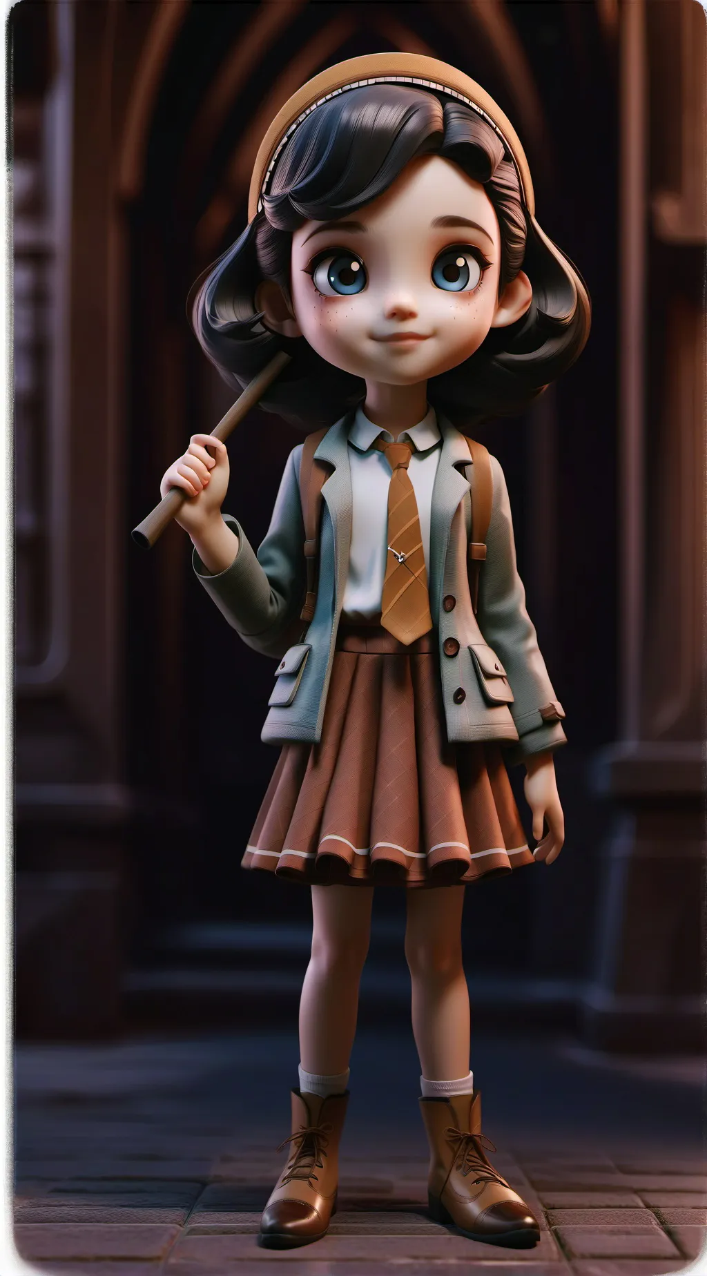 ai character: I’m going back  background