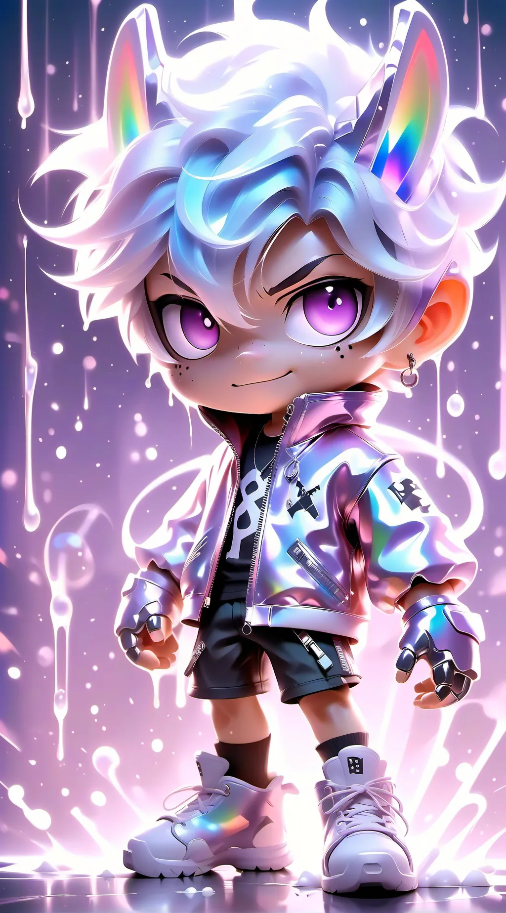 ai character: Mikey  background